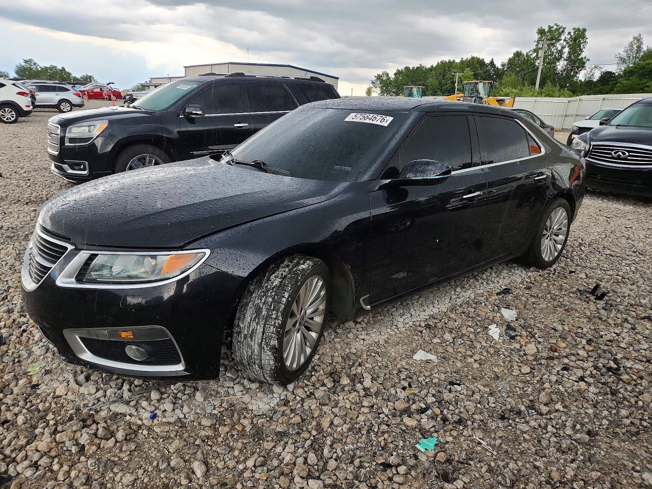 2010 Saab 9-5 Aero Черный vin: YS3GR4BJ5A4003044