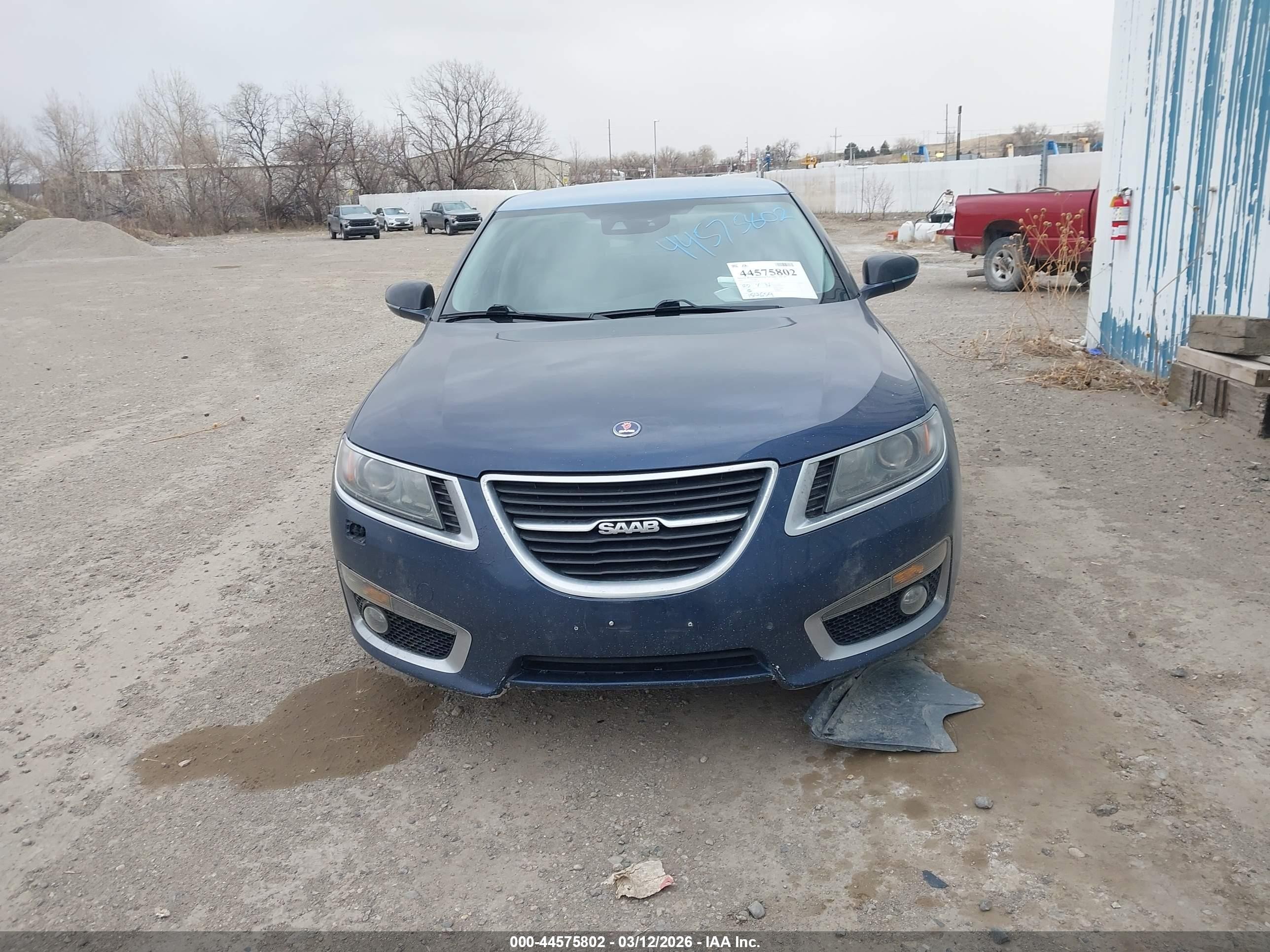 2010 Saab 9-5 Aero Blue vin: YS3GR4BJ6A4002789