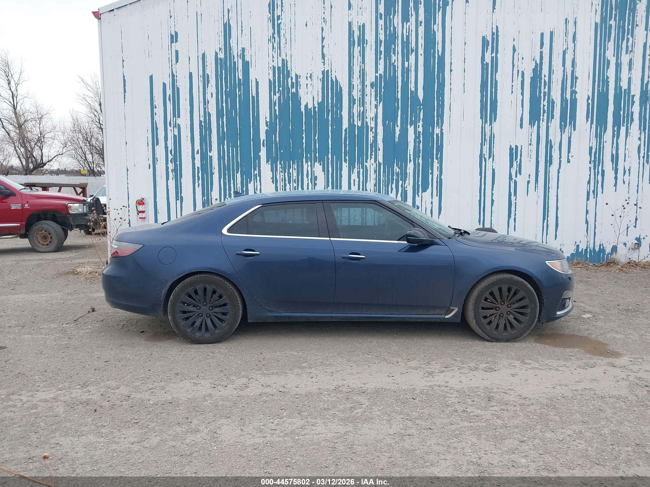 2010 Saab 9-5 Aero Blue vin: YS3GR4BJ6A4002789