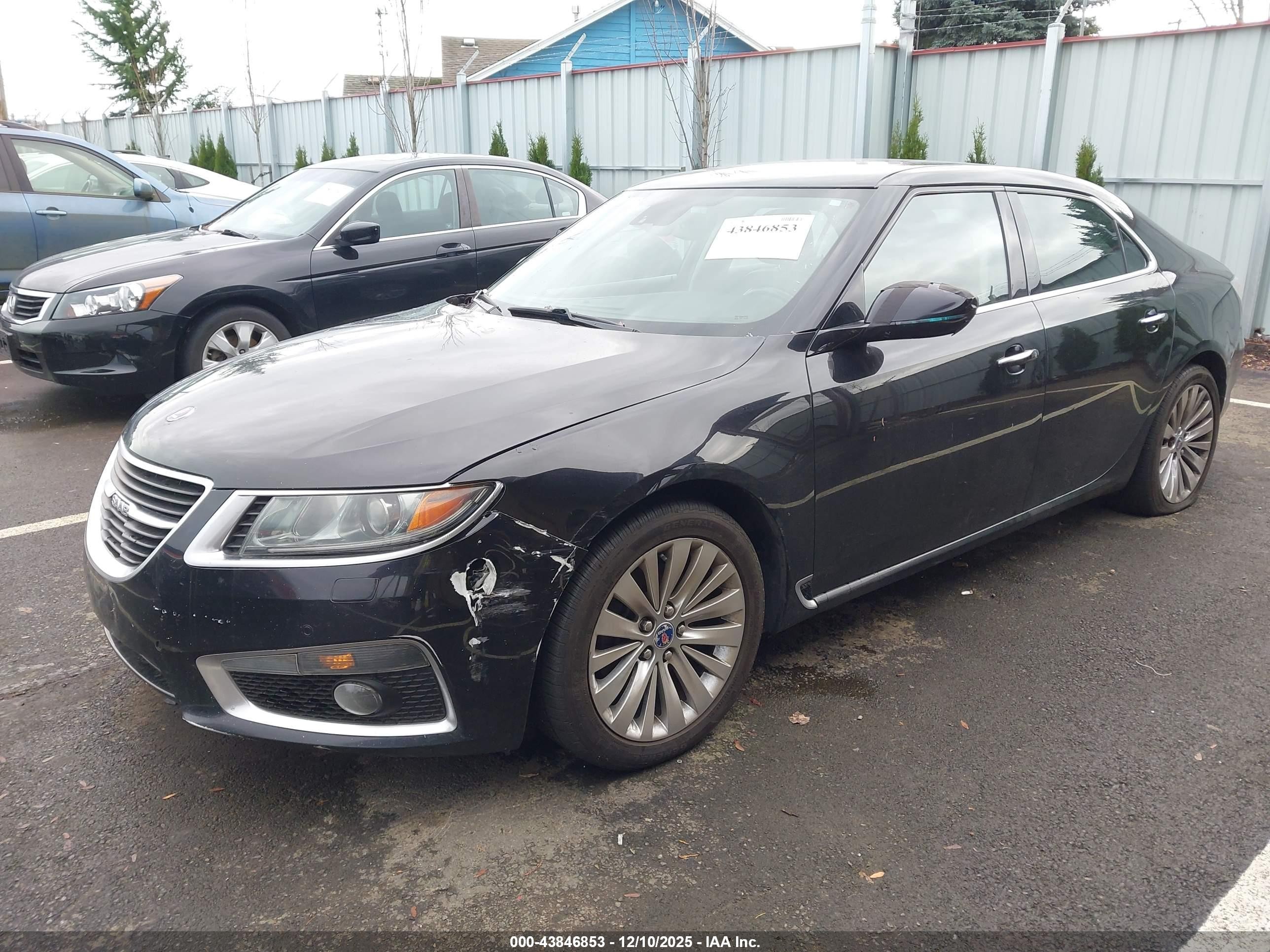2010 Saab 9-5 Aero Black vin: YS3GR4BJ8A4001952