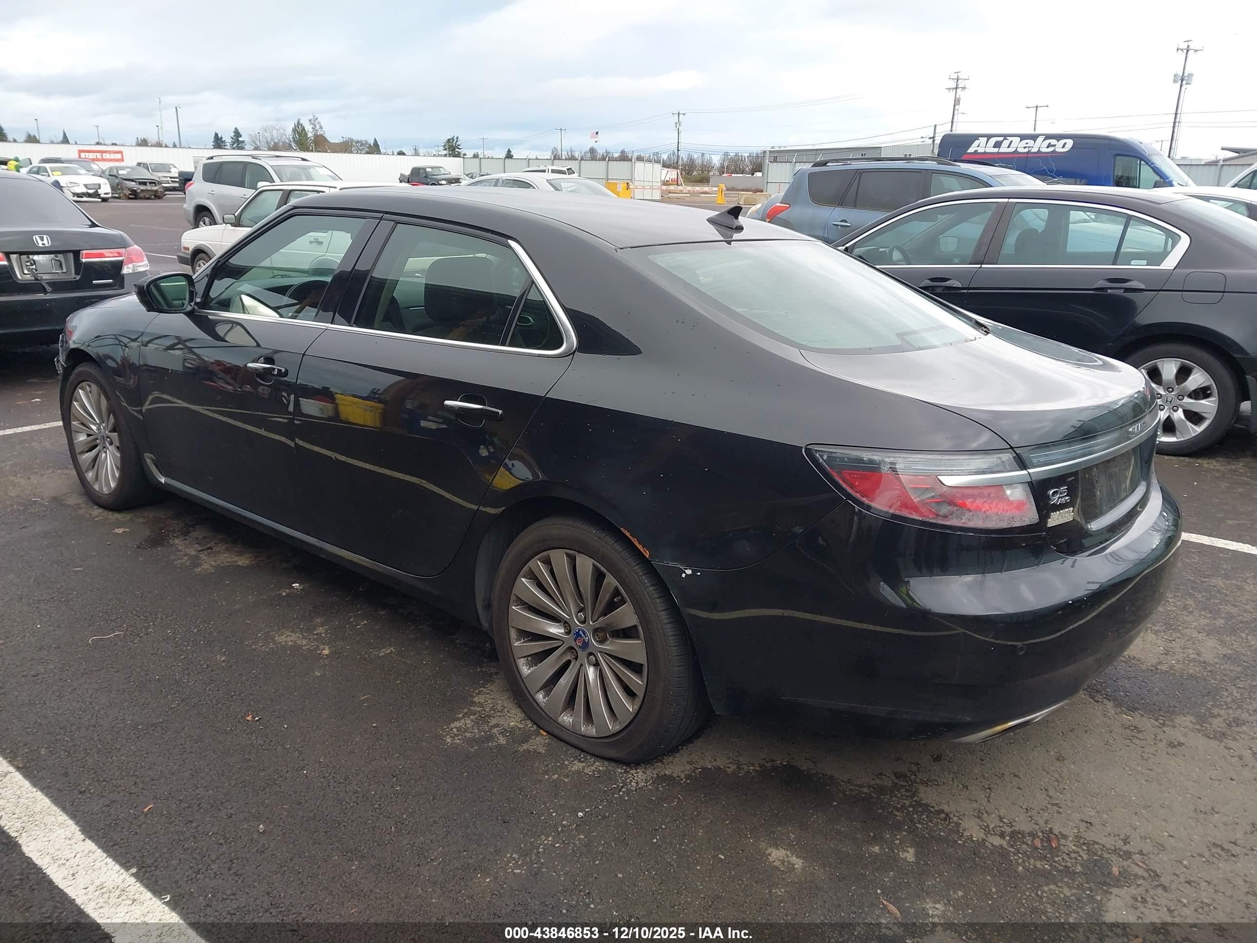 2010 Saab 9-5 Aero Black vin: YS3GR4BJ8A4001952