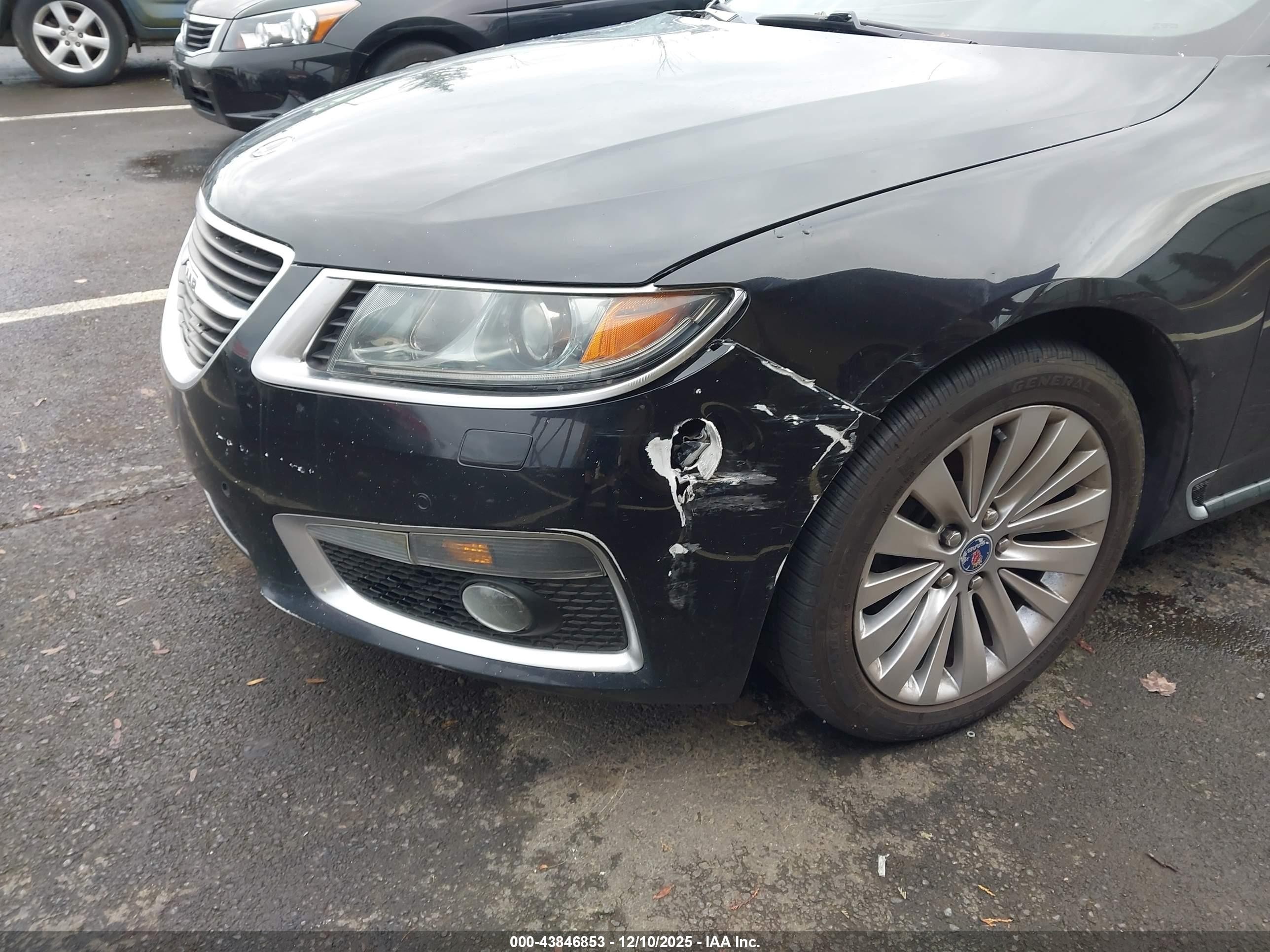 2010 Saab 9-5 Aero Black vin: YS3GR4BJ8A4001952