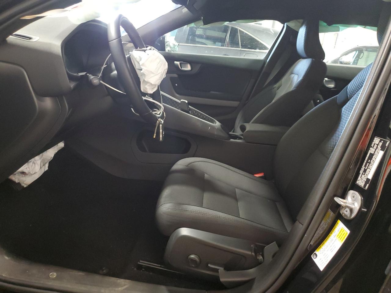 2023 Polestar 2 Black vin: YSMEG3KA0PL161776 Damage: Airbag - Front Left, Deployed, Replacement Required
