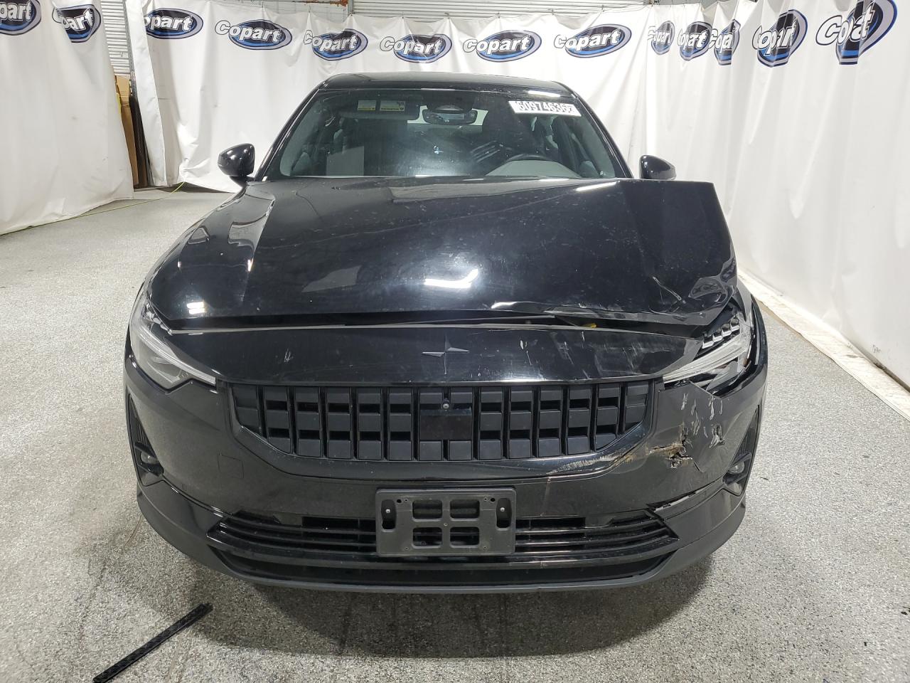 2023 Polestar 2 Black vin: YSMEG3KA0PL161776 Damage: Front Bumper Reinforcement, Broken, Replacement Required