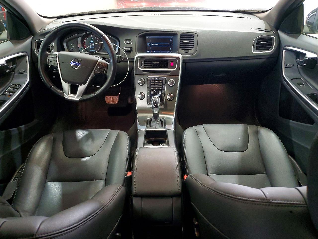 2015 Volvo V60 Premier+ Black vin: YV126MEC5F1207076