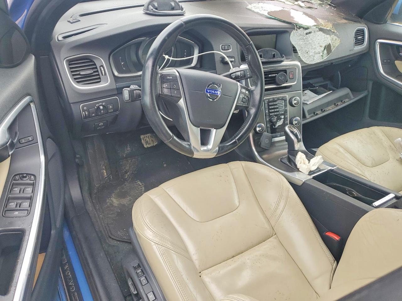 2015 Volvo S60 Premier Blue vin: YV126MFB5F1299831