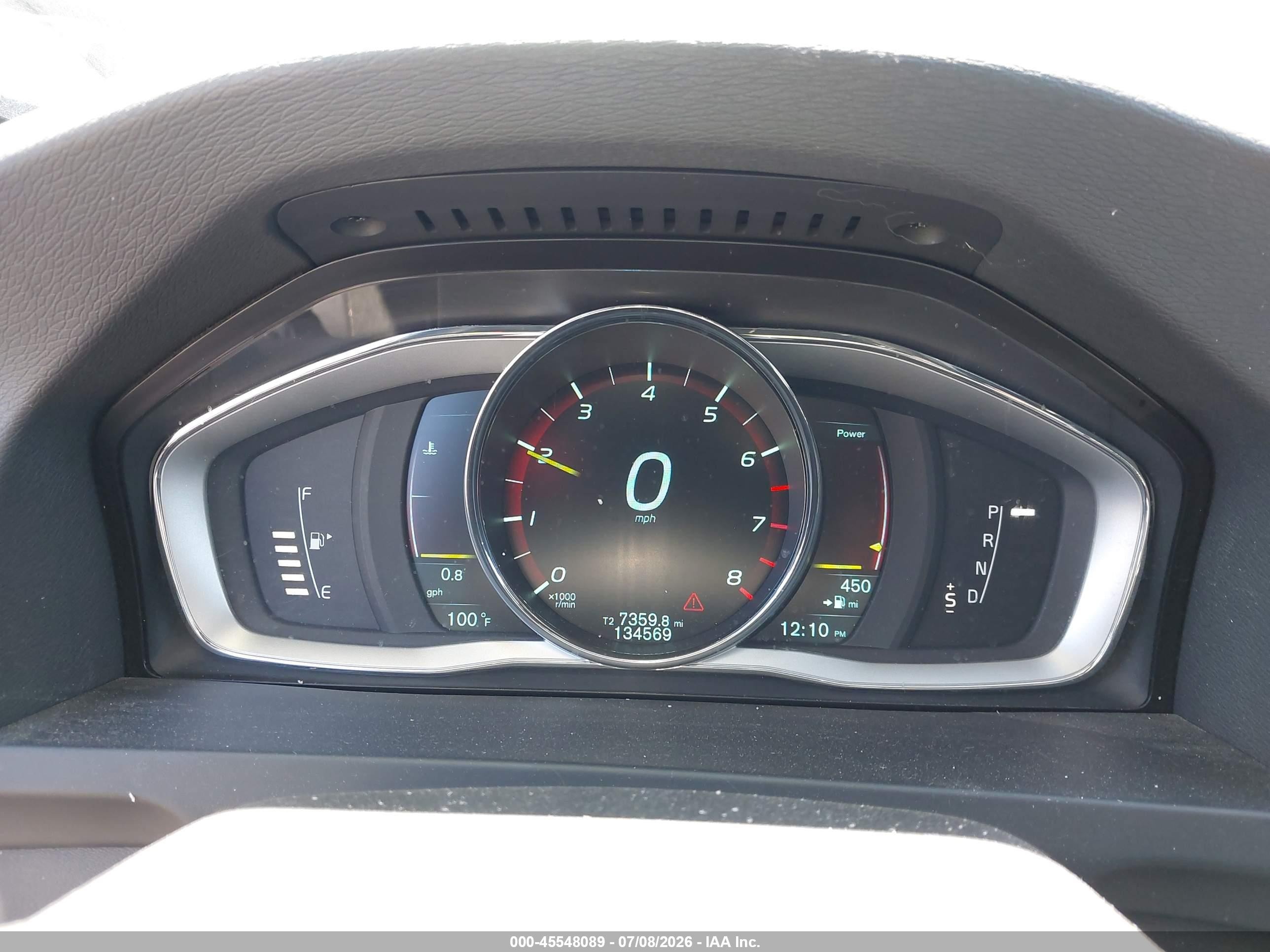 2015 Volvo S60 T5 Premier Black vin: YV126MFB8F2314171