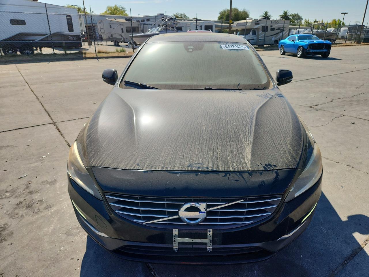 2015 Volvo S60 Premier+ Black vin: YV126MFC8F1314444