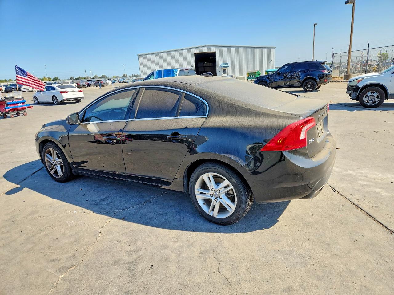 2015 Volvo S60 Premier+ Black vin: YV126MFC8F1314444