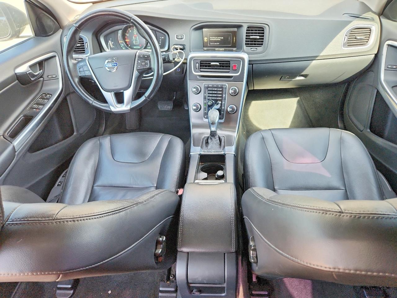 2015 Volvo S60 Premier+ Black vin: YV126MFC8F1314444