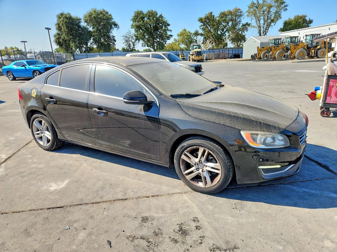 2015 Volvo S60 Premier+ Black vin: YV126MFC8F1314444