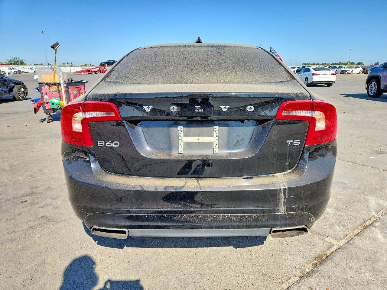 2015 Volvo S60 Premier+ Black vin: YV126MFC8F1314444