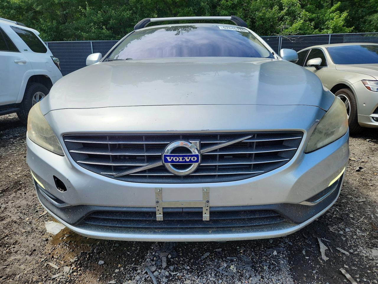 2015 Volvo S60 Premier+ Silver vin: YV126MFCXF1313764