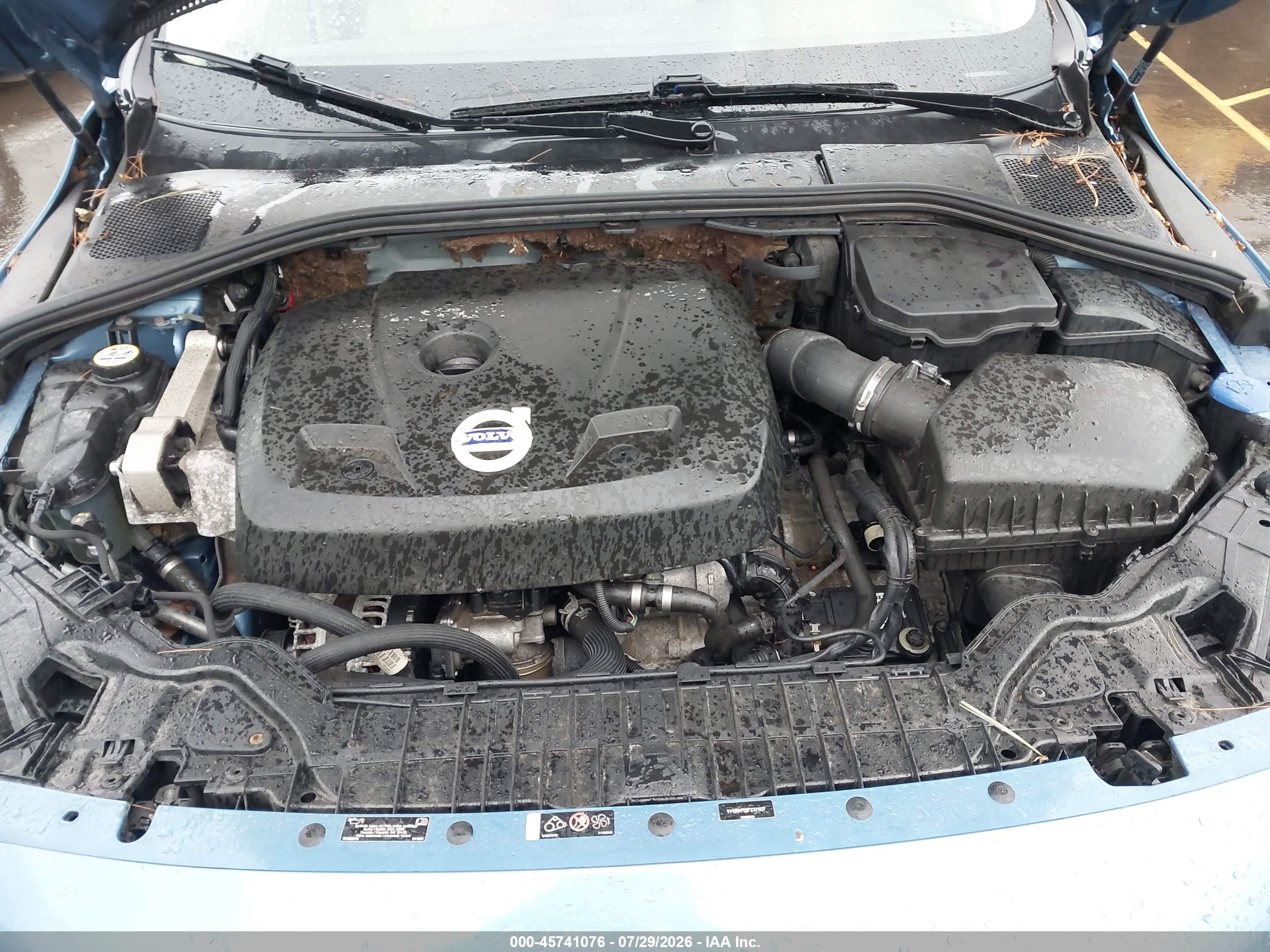 2015 Volvo S60 T5 Platinum Blue vin: YV126MFD6F2301937