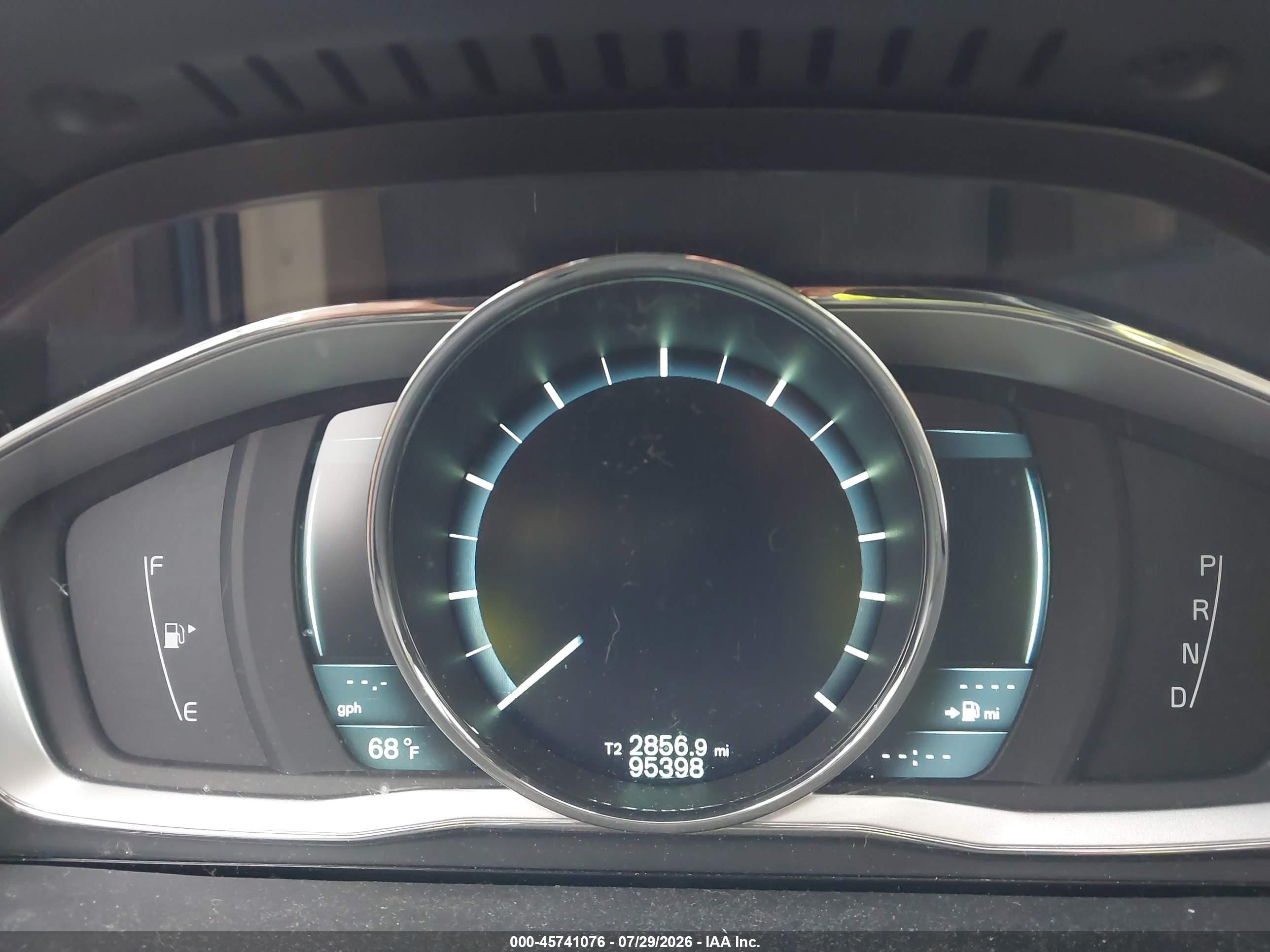 2015 Volvo S60 T5 Platinum Blue vin: YV126MFD6F2301937