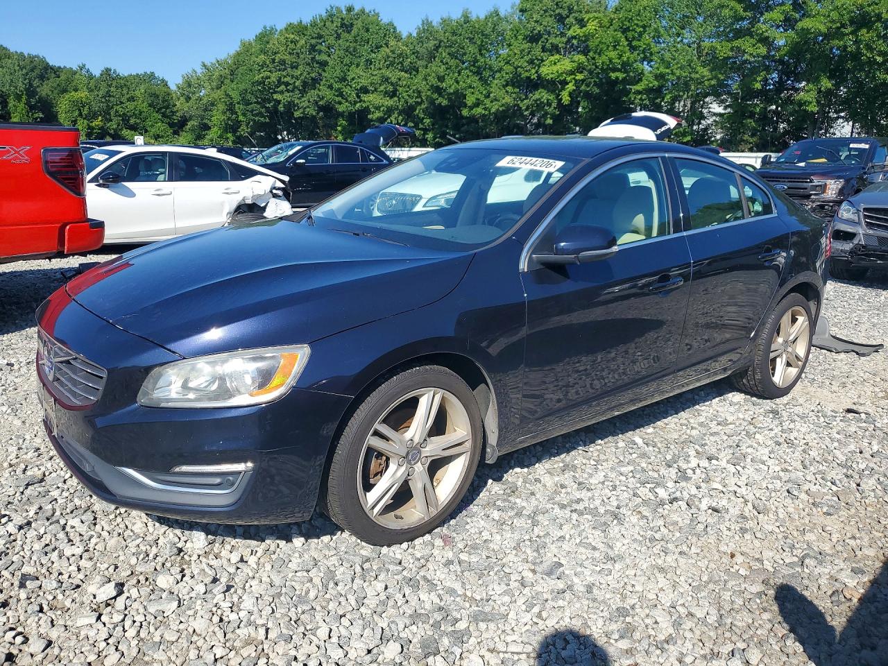 2016 Volvo S60 Premier Black vin: YV126MFK0G2408742