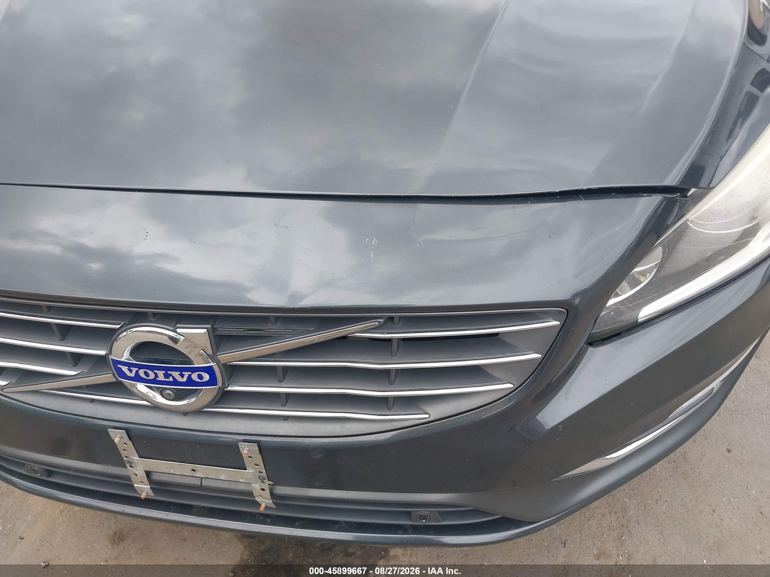 2015 Volvo S60 T5 Premier Black vin: YV126MFK1F1355604