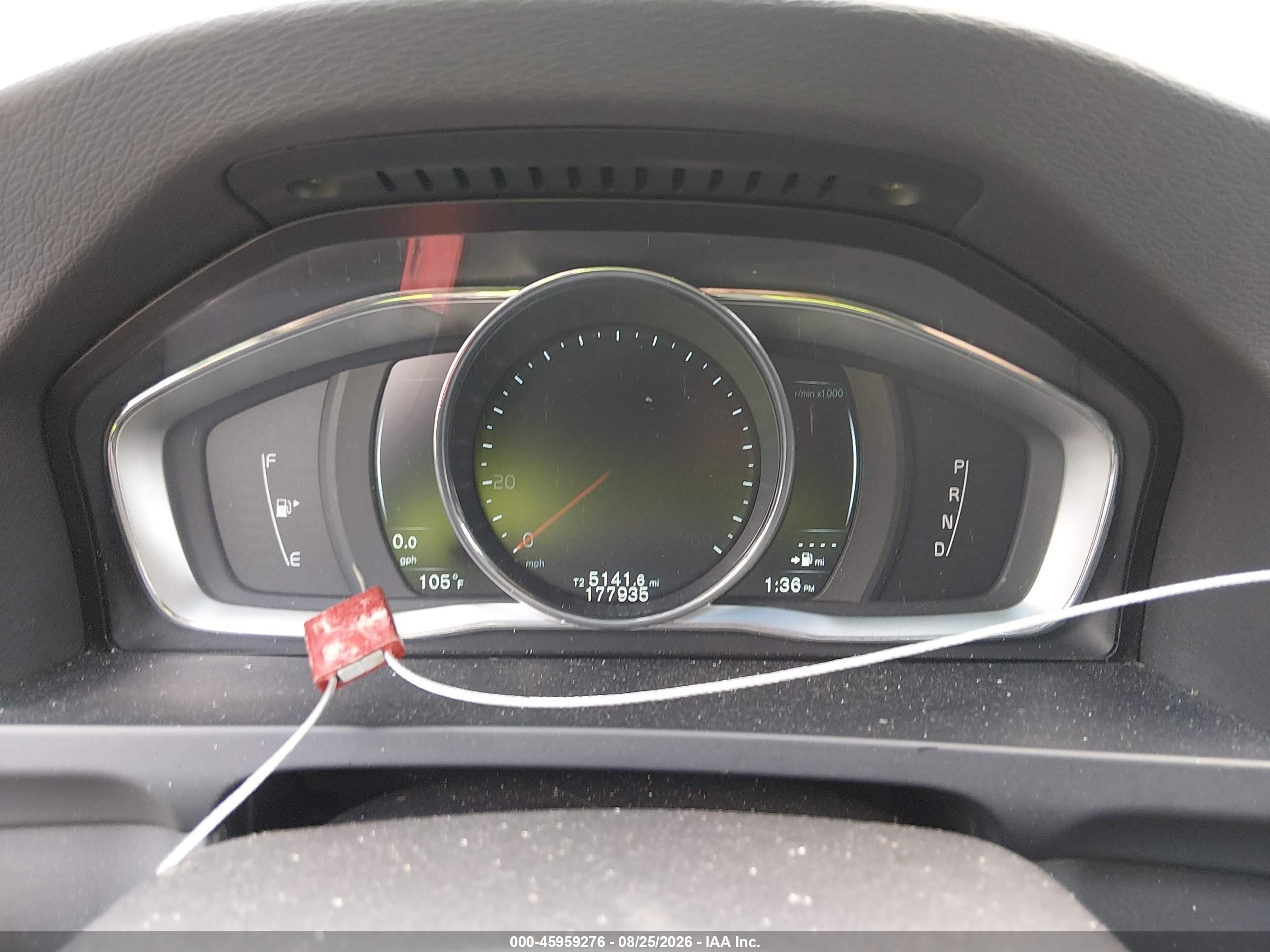 2015 Volvo S60 T5 Premier Black vin: YV126MFK4F1344970