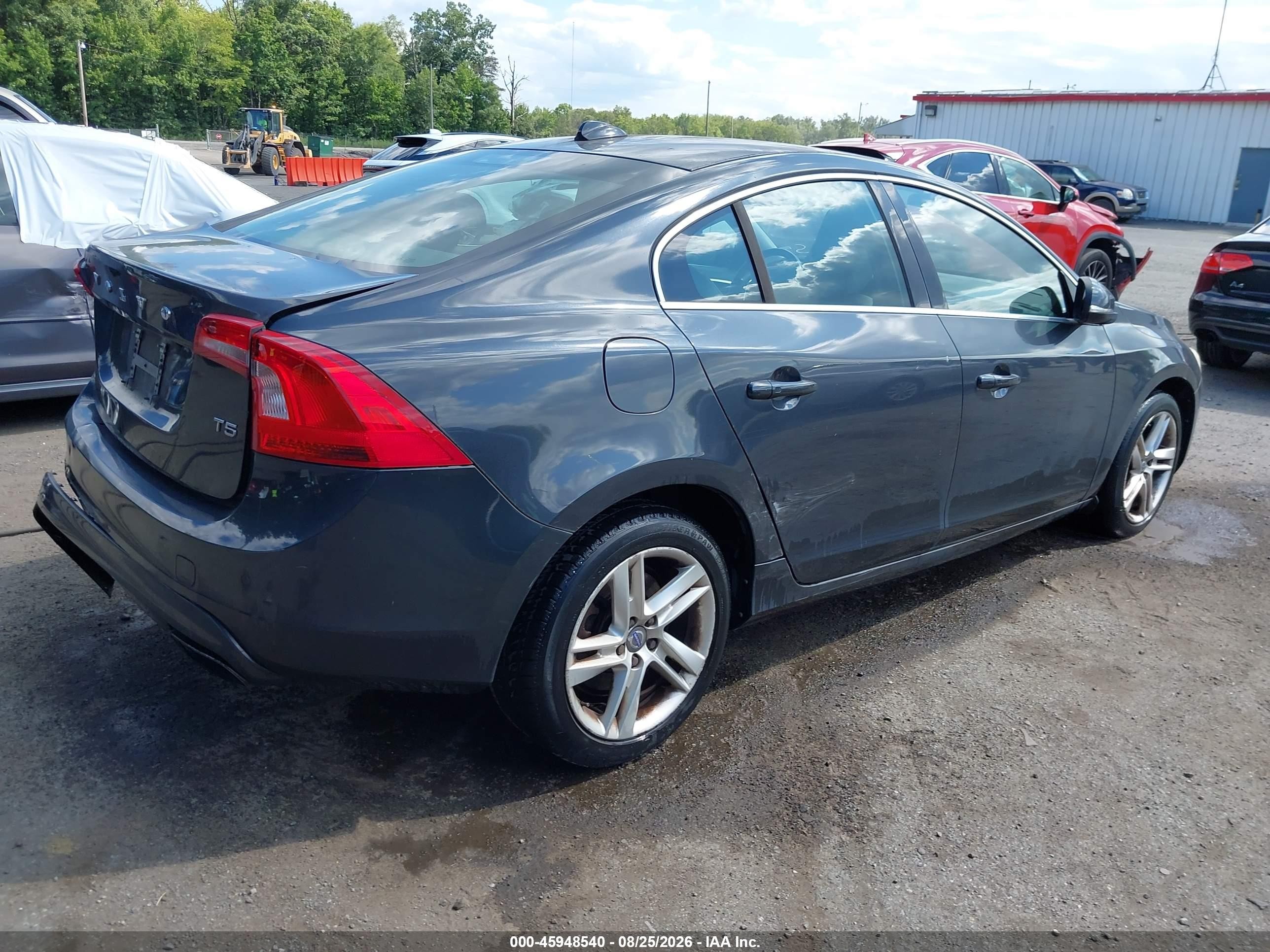 2015 Volvo S60 T5 Premier Blue vin: YV126MFK5F2336886