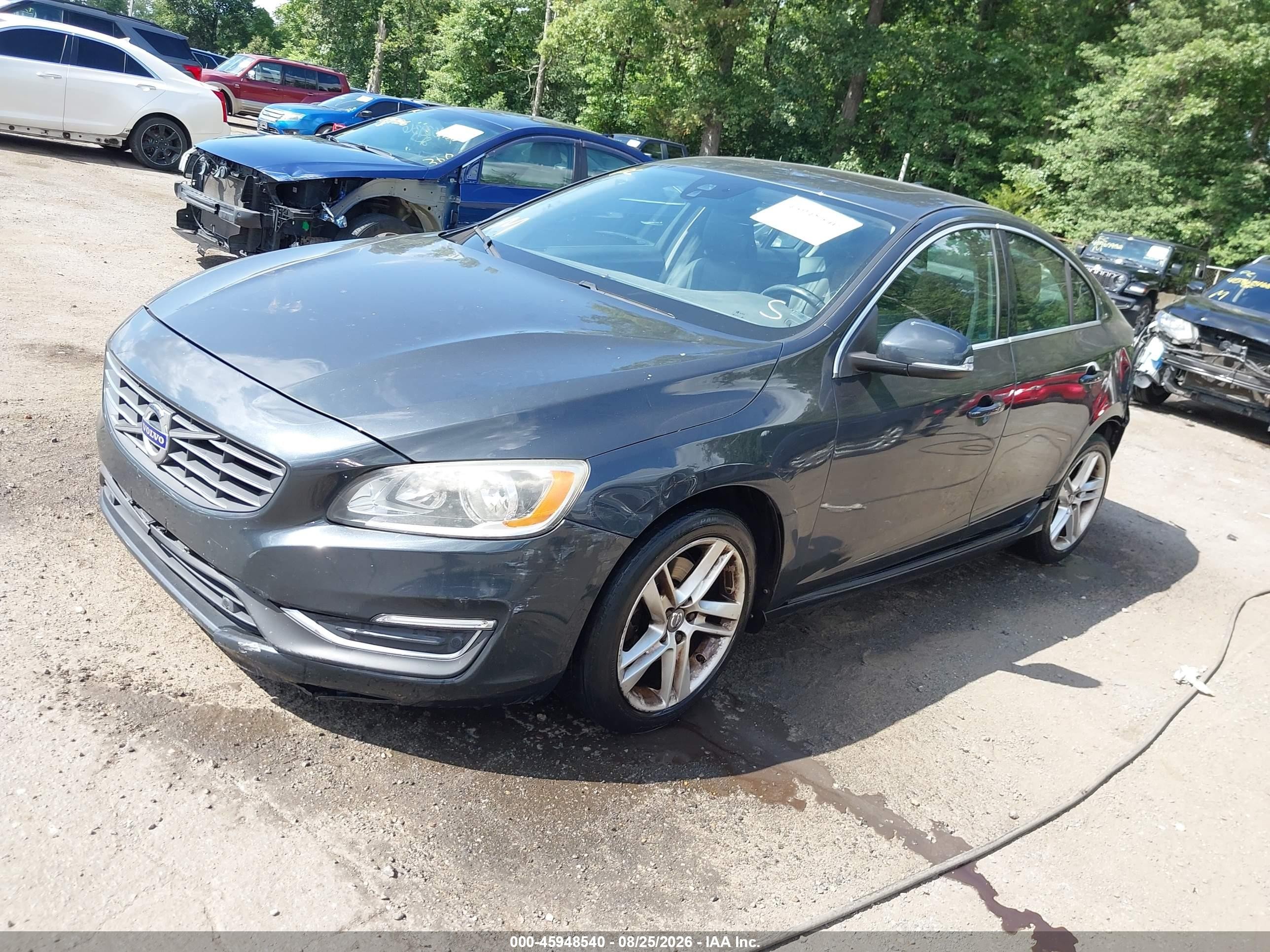 2015 Volvo S60 T5 Premier Blue vin: YV126MFK5F2336886