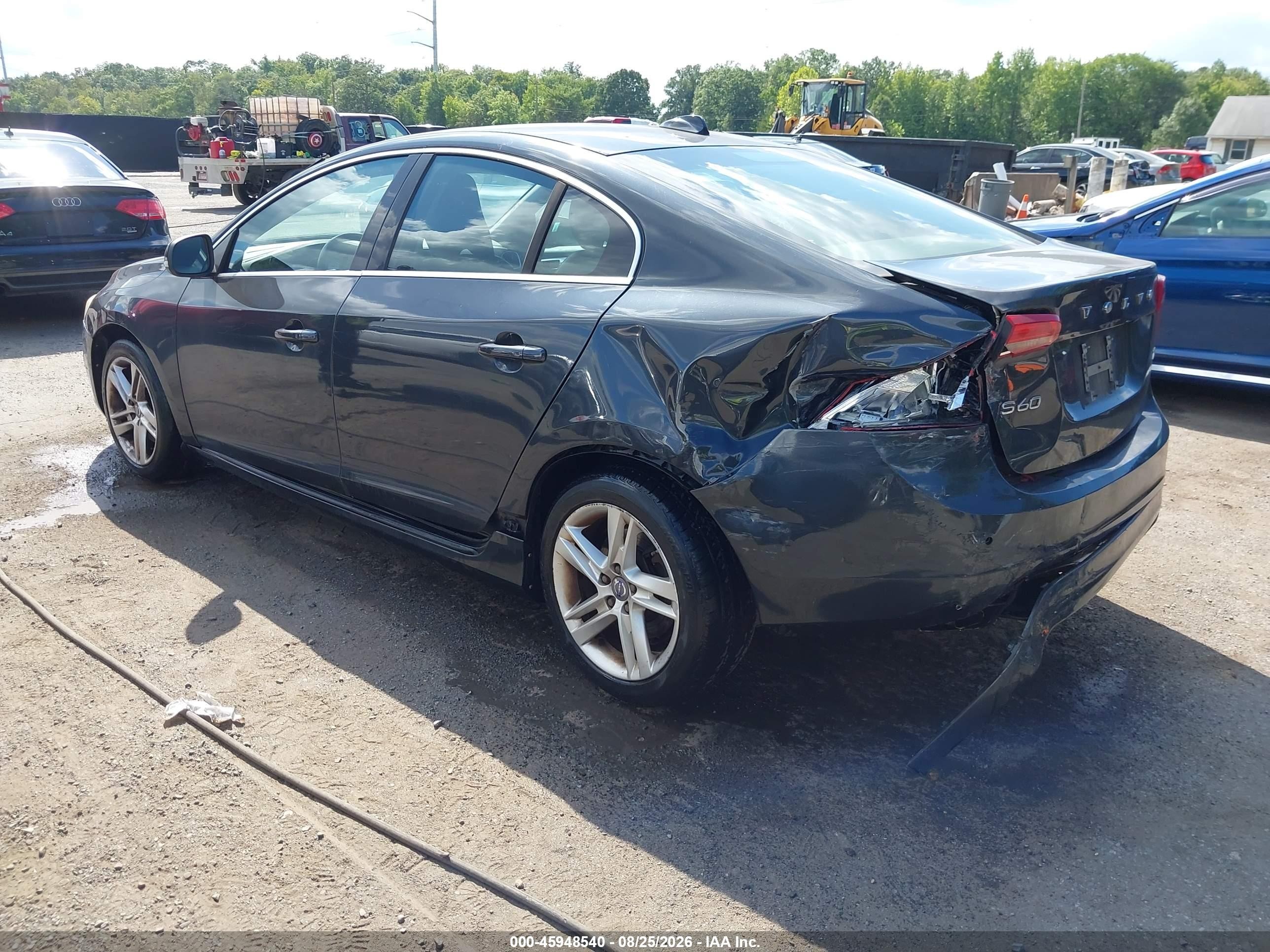 2015 Volvo S60 T5 Premier Blue vin: YV126MFK5F2336886