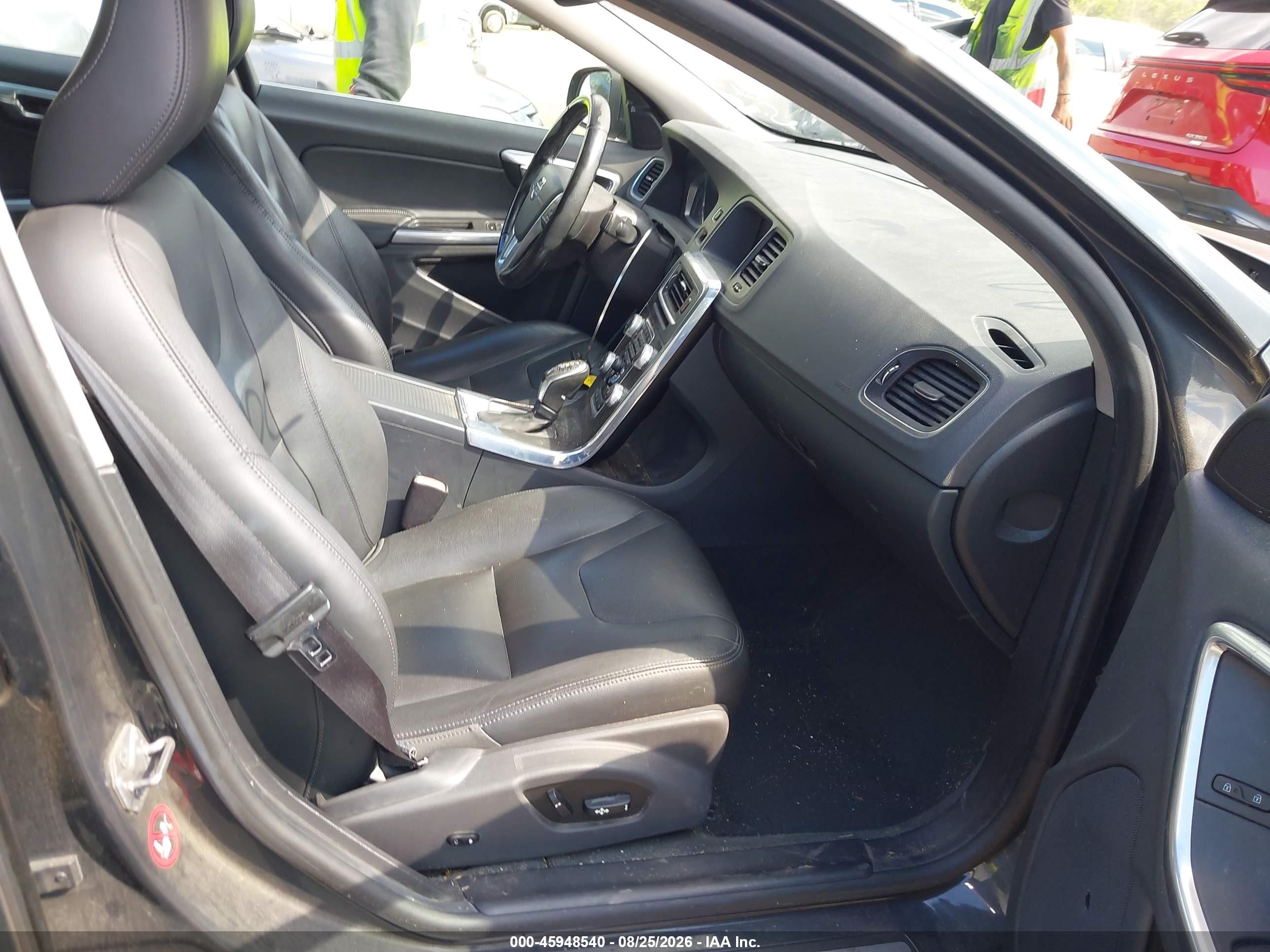 2015 Volvo S60 T5 Premier Blue vin: YV126MFK5F2336886