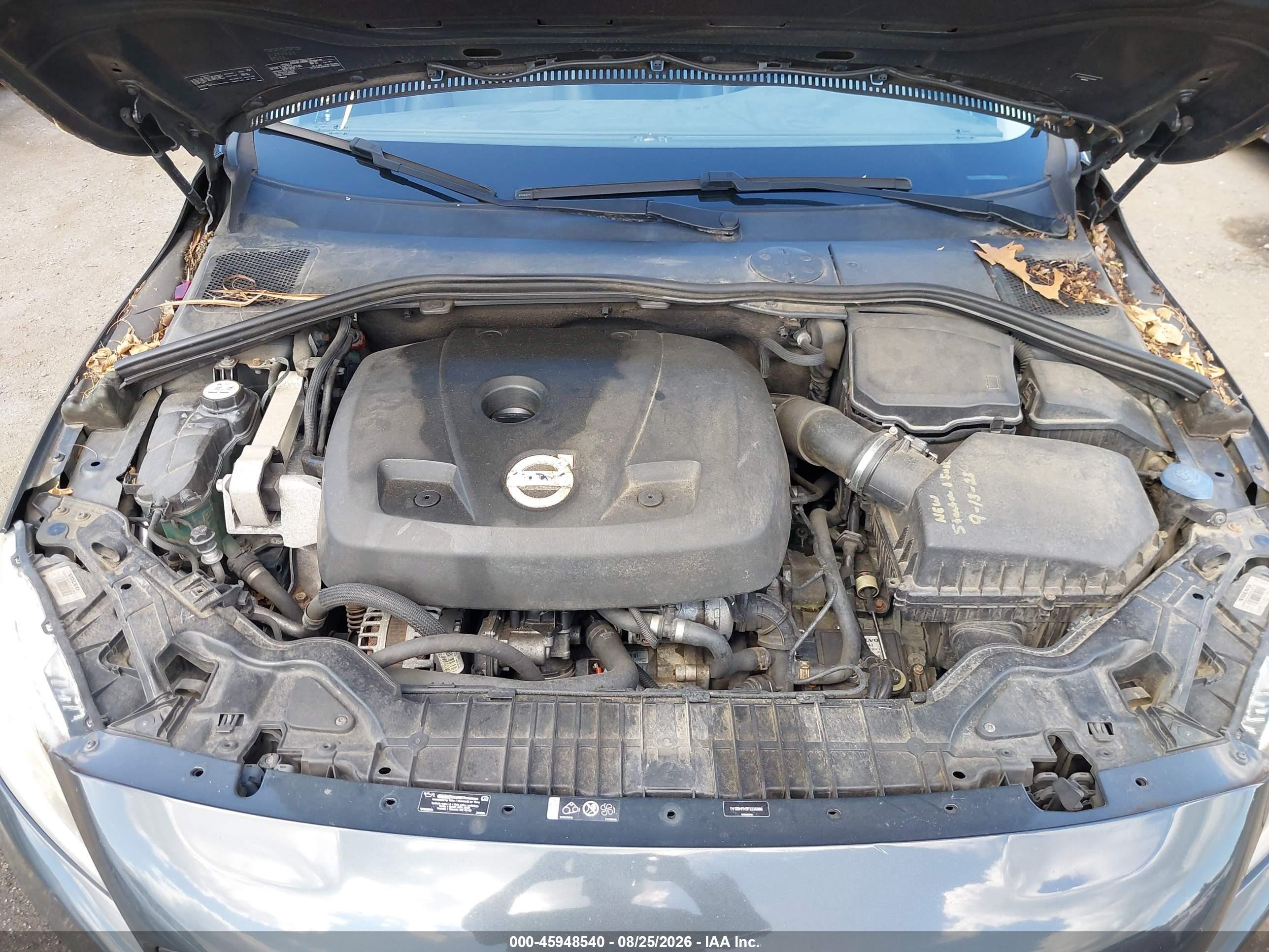 2015 Volvo S60 T5 Premier Blue vin: YV126MFK5F2336886