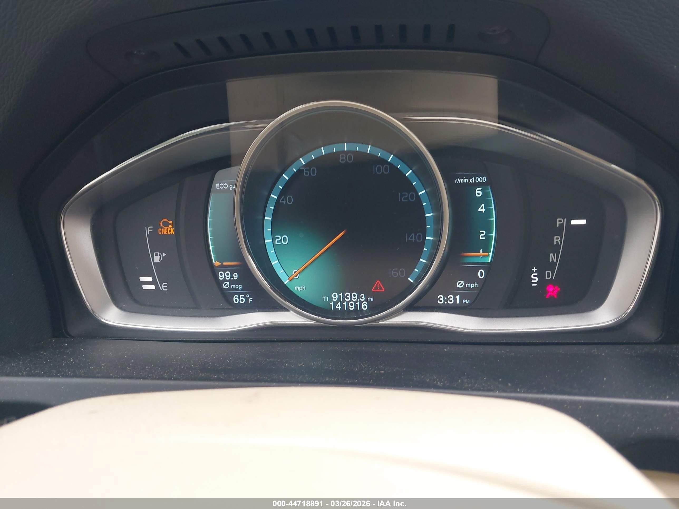 2015 Volvo S60 T5 Premier White vin: YV126MFK6F1361107