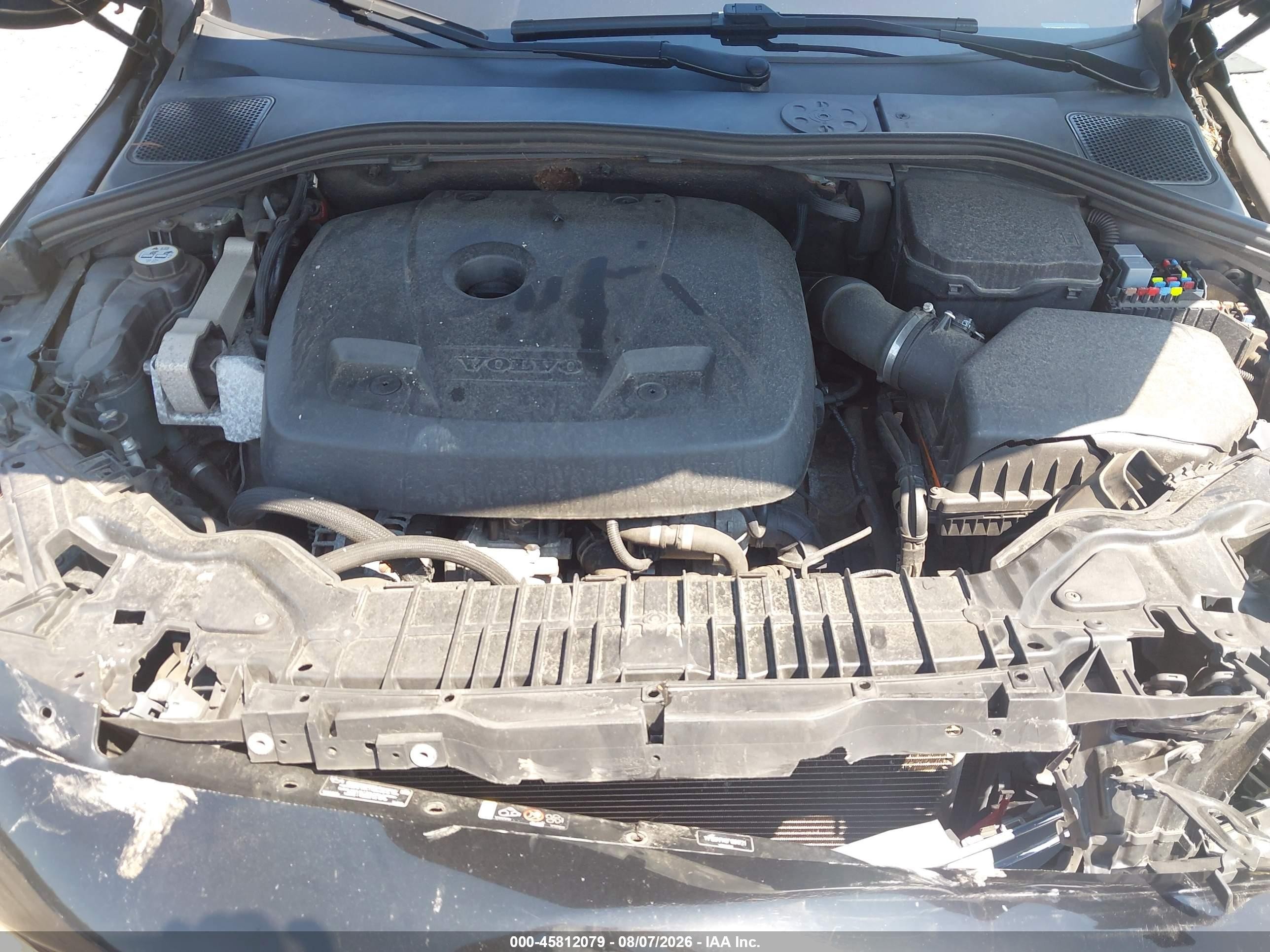 2015 Volvo S60 T5 Premier Черный vin: YV126MFK6F1364721