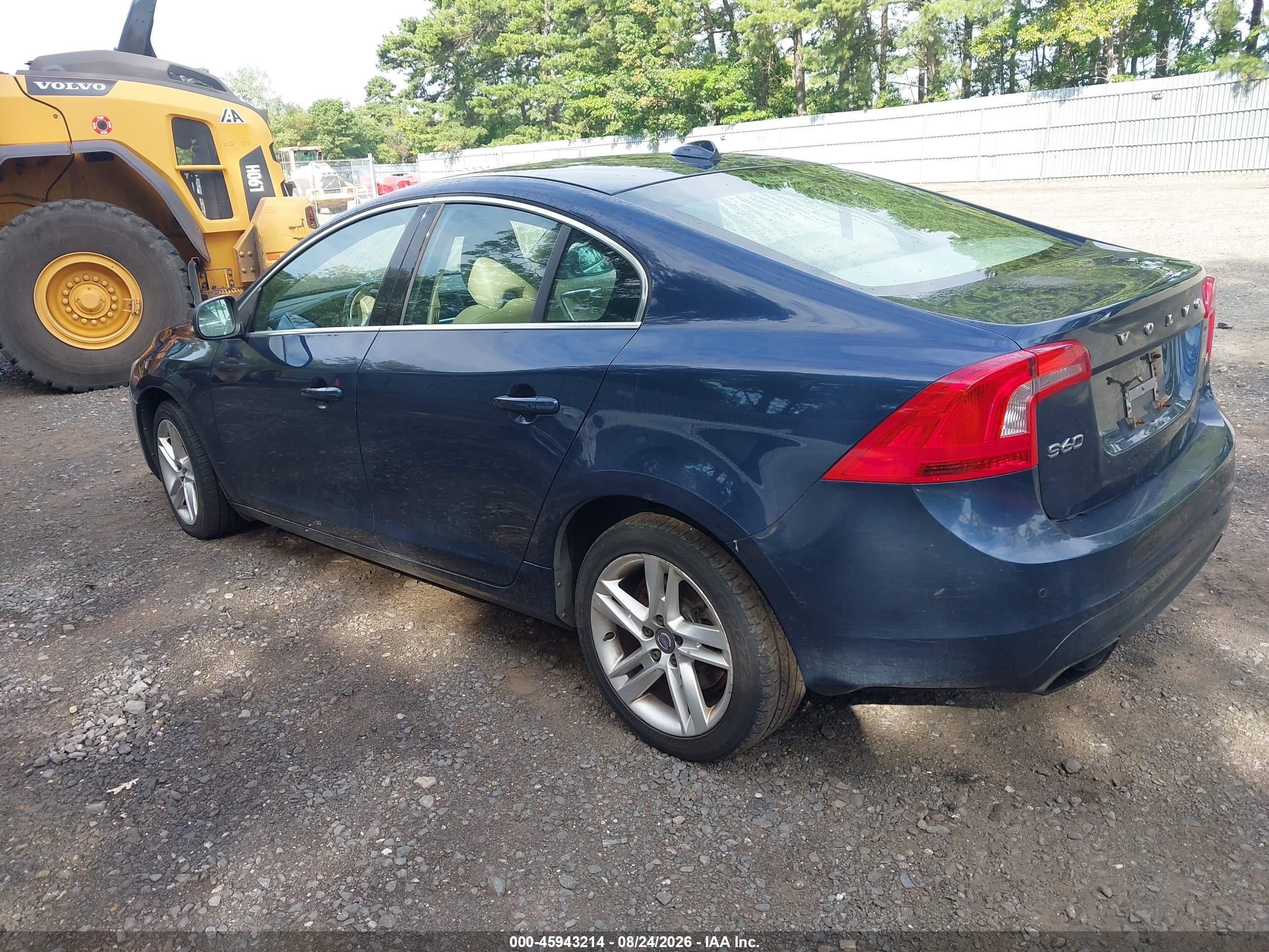 2015 Volvo S60 T5 Premier Blue vin: YV126MFK7F1361021