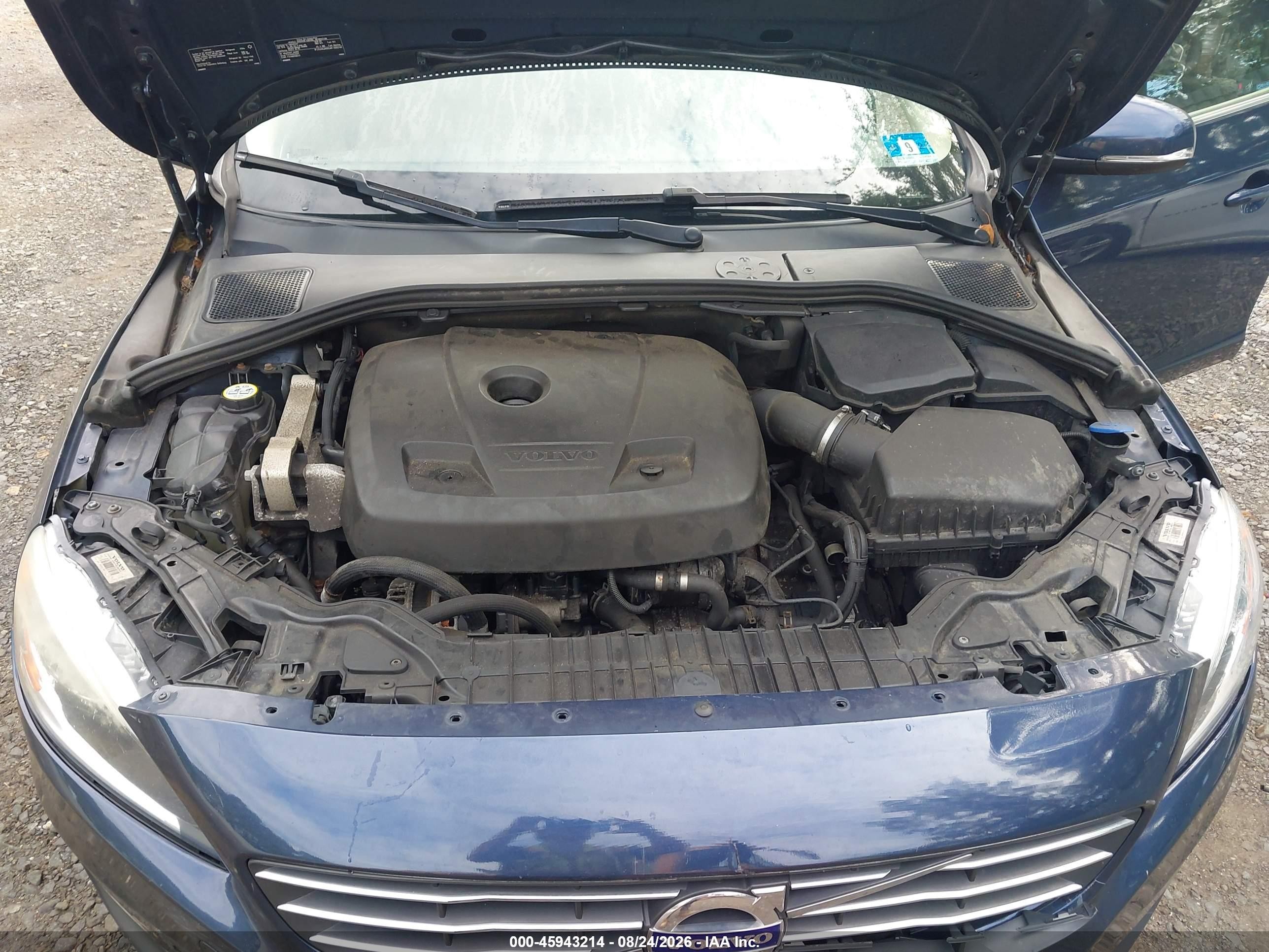 2015 Volvo S60 T5 Premier Blue vin: YV126MFK7F1361021