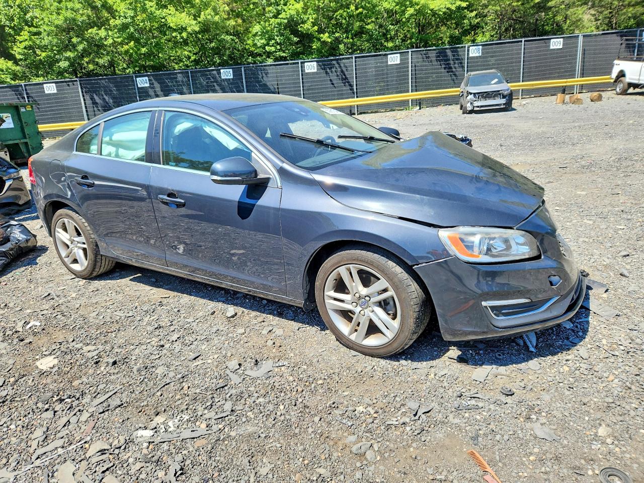 2015 Volvo S60 Premier Gray vin: YV126MFK8F1363683