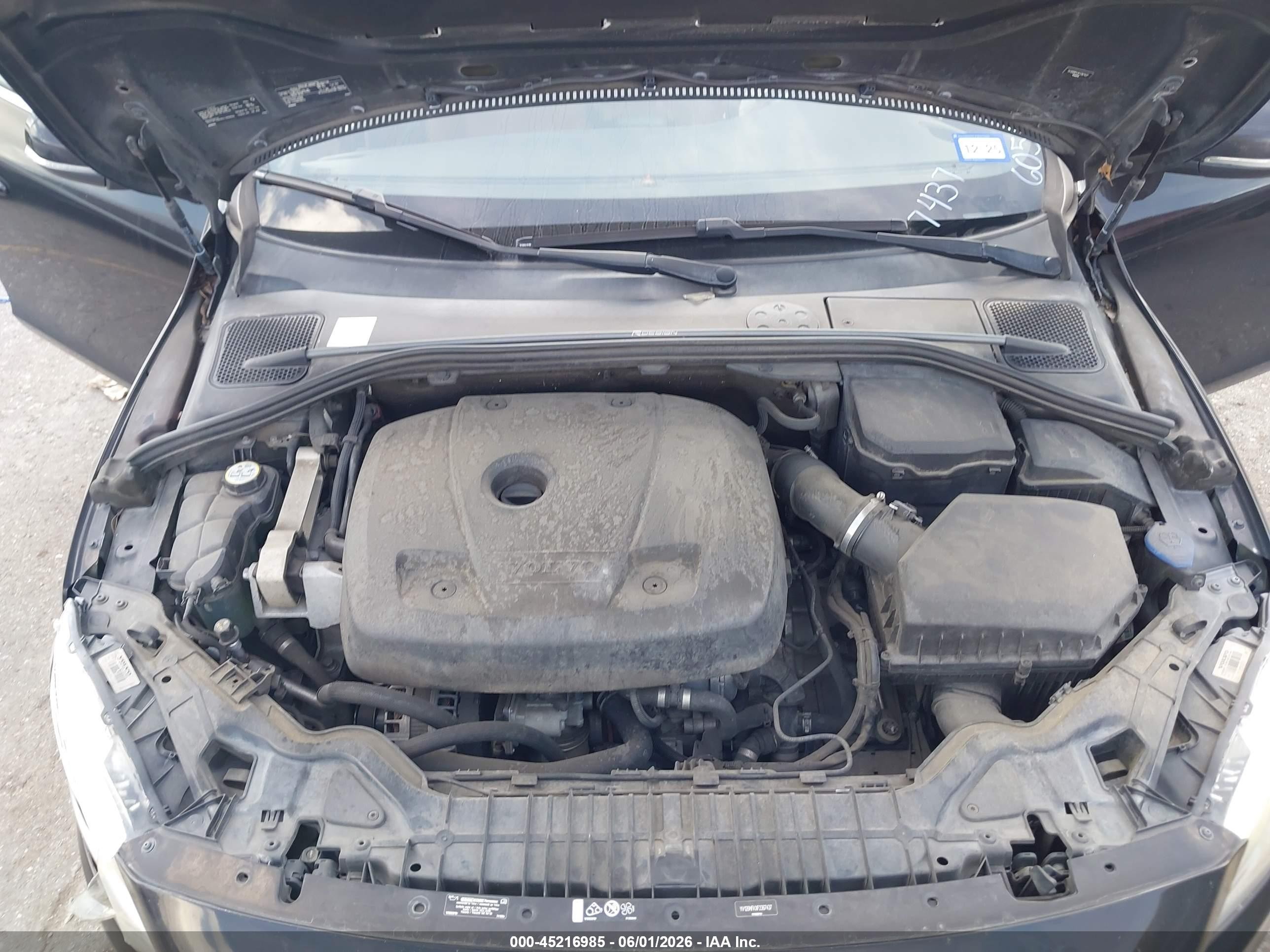 2015 Volvo S60 T5 Premier Черный vin: YV126MFKXF2367437