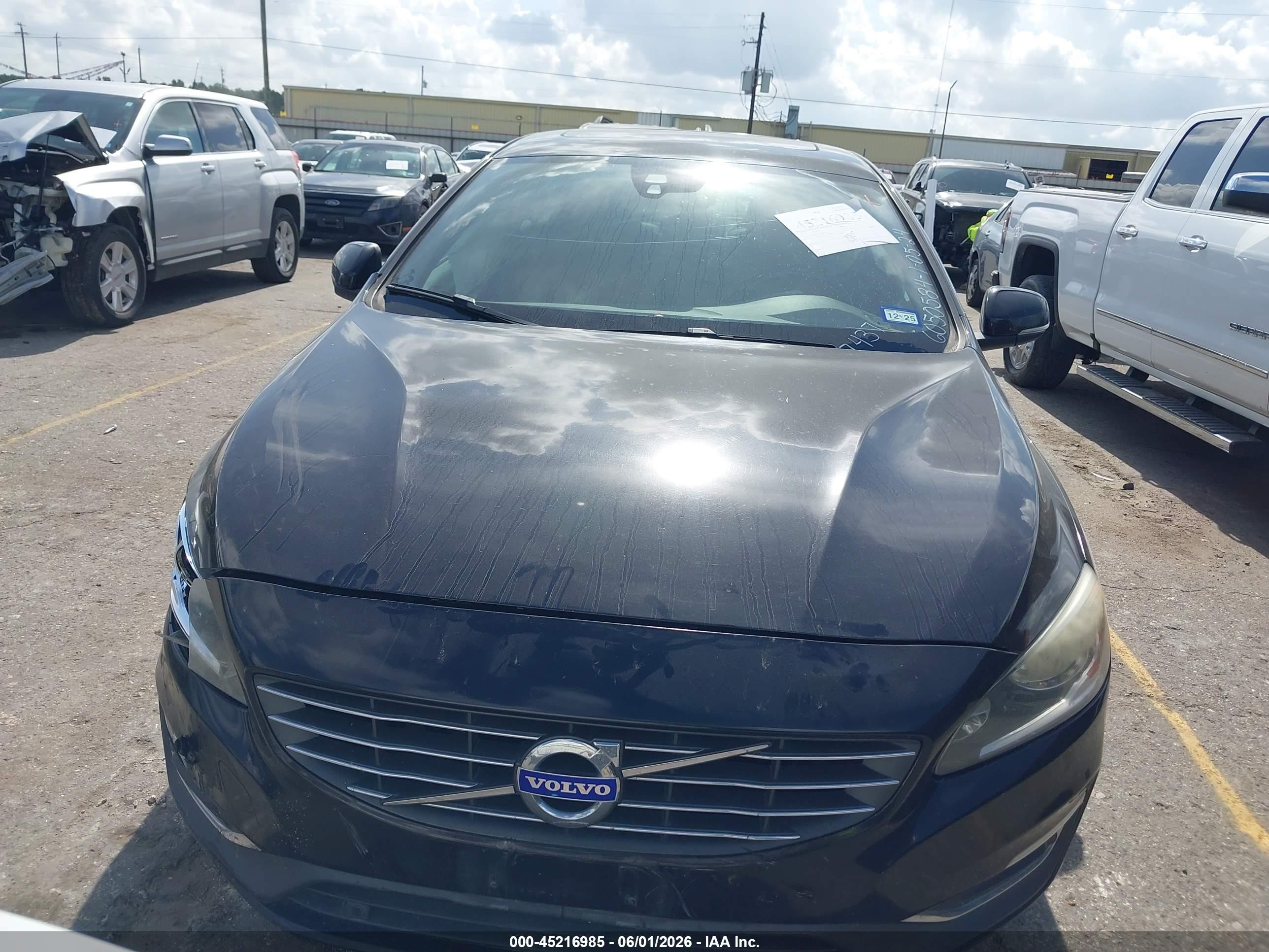 2015 Volvo S60 T5 Premier Черный vin: YV126MFKXF2367437