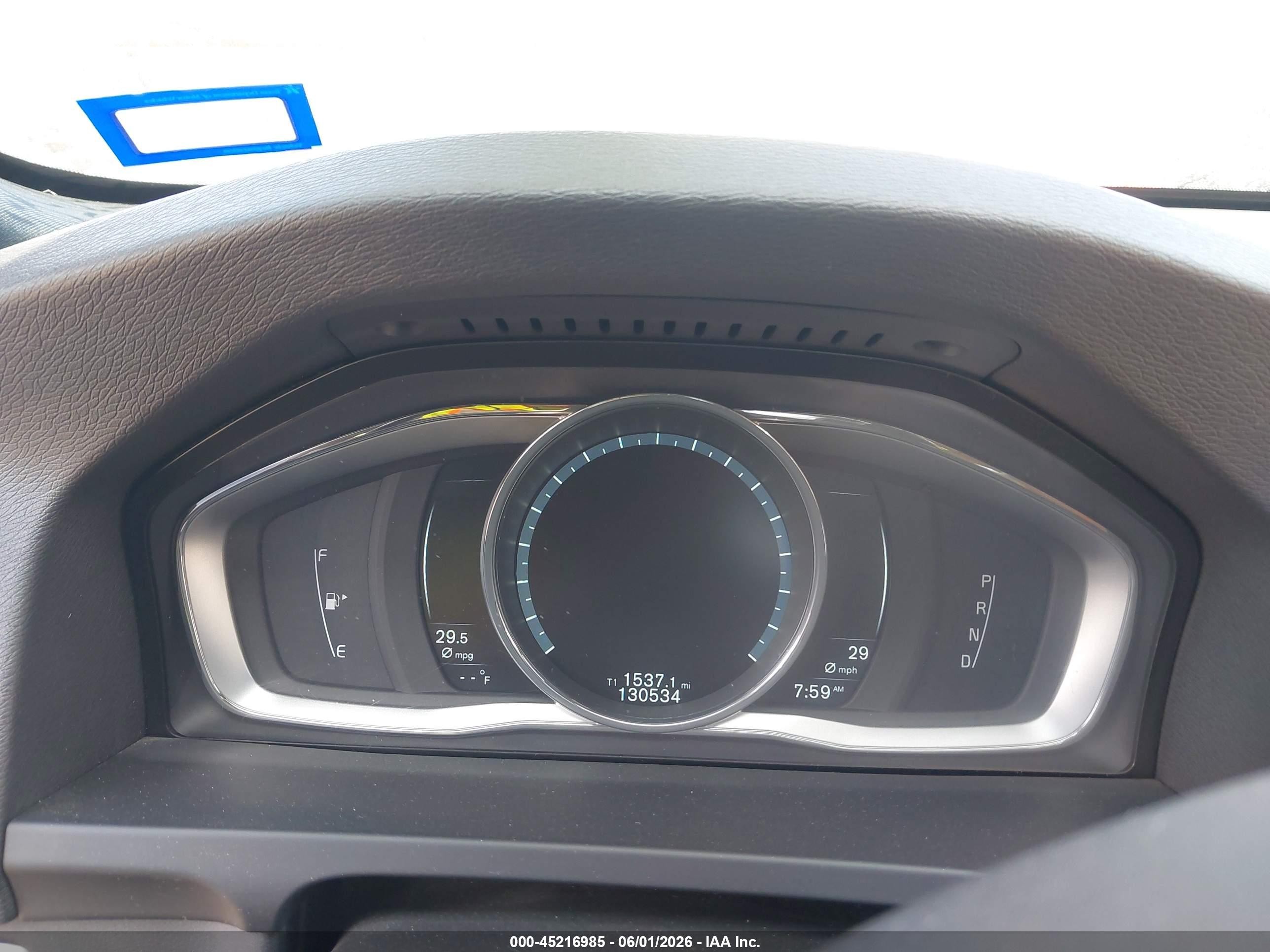 2015 Volvo S60 T5 Premier Черный vin: YV126MFKXF2367437