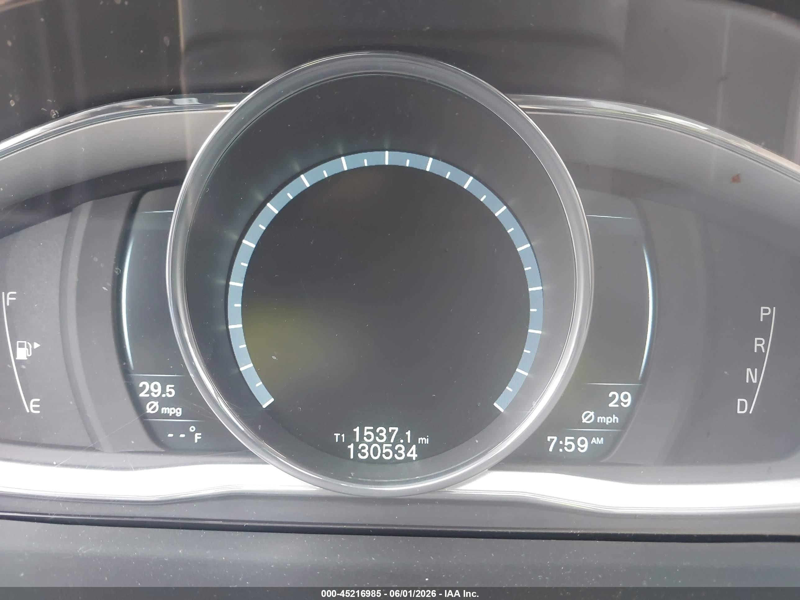 2015 Volvo S60 T5 Premier Черный vin: YV126MFKXF2367437
