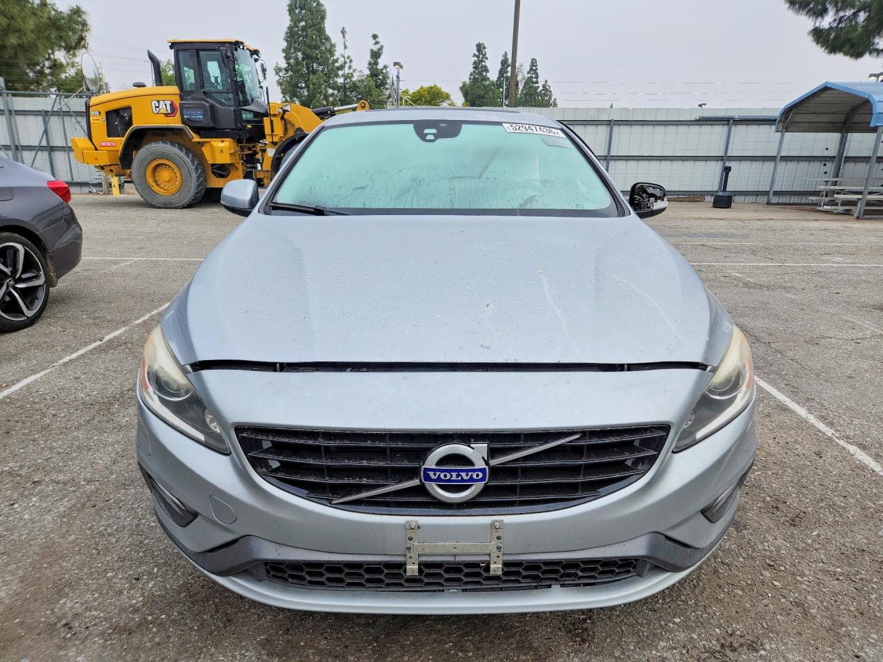 2017 Volvo S60 Silver vin: YV126MFLXH2437496