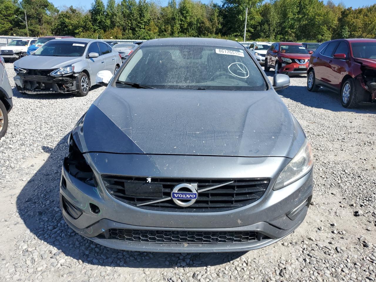 2018 Volvo S60 Dynamic Серый vin: YV126MFLXJ2450884