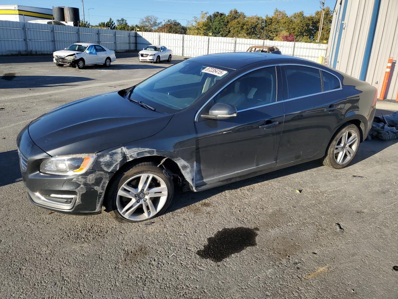 2015 Volvo S60 Platinum Charcoal vin: YV126MFM1F1335306