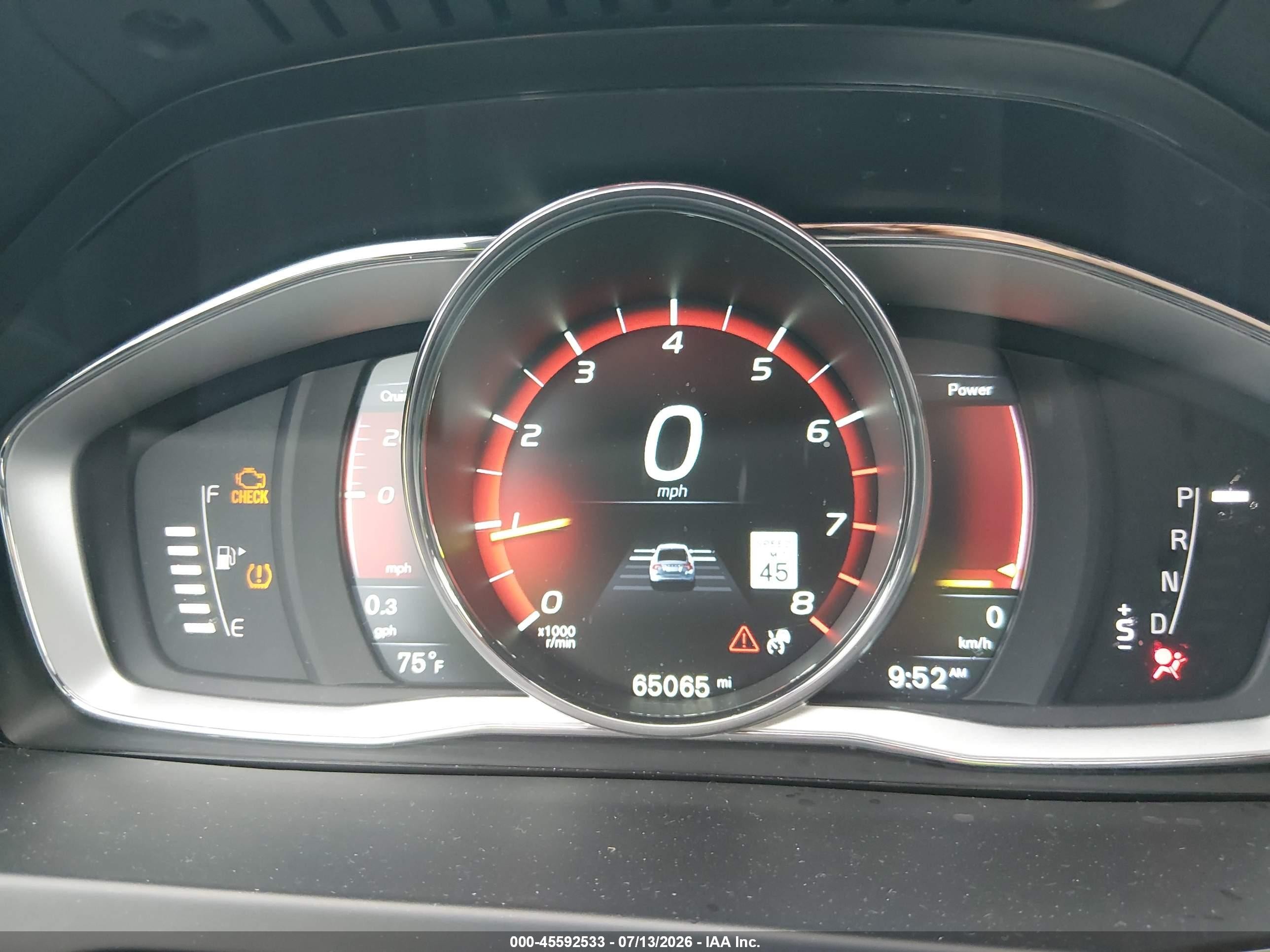 2015 Volvo S60 T5 Platinum Gray vin: YV126MFM2F2361570
