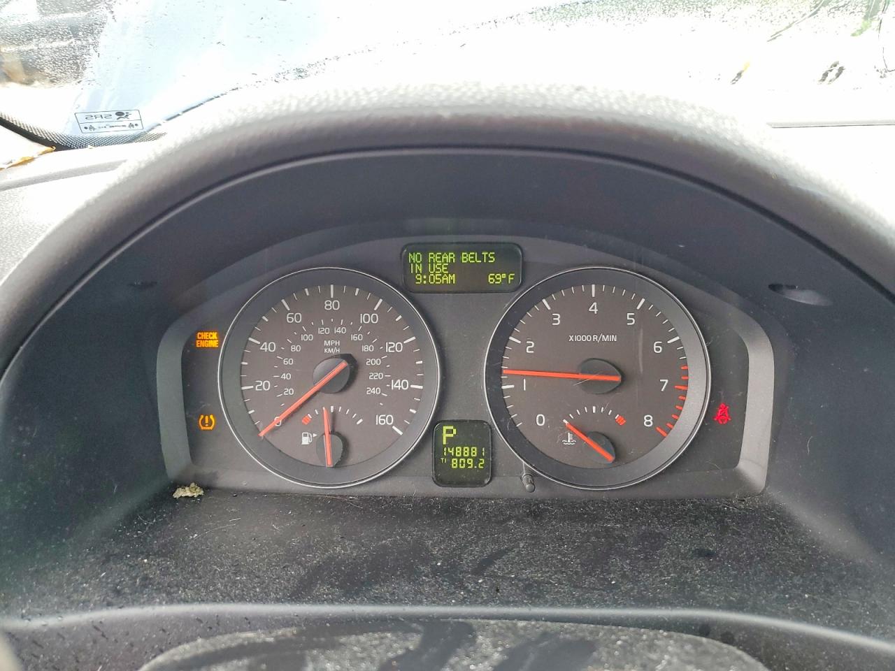 2010 Volvo S40 2.4i Gray vin: YV1382MS2A2514266