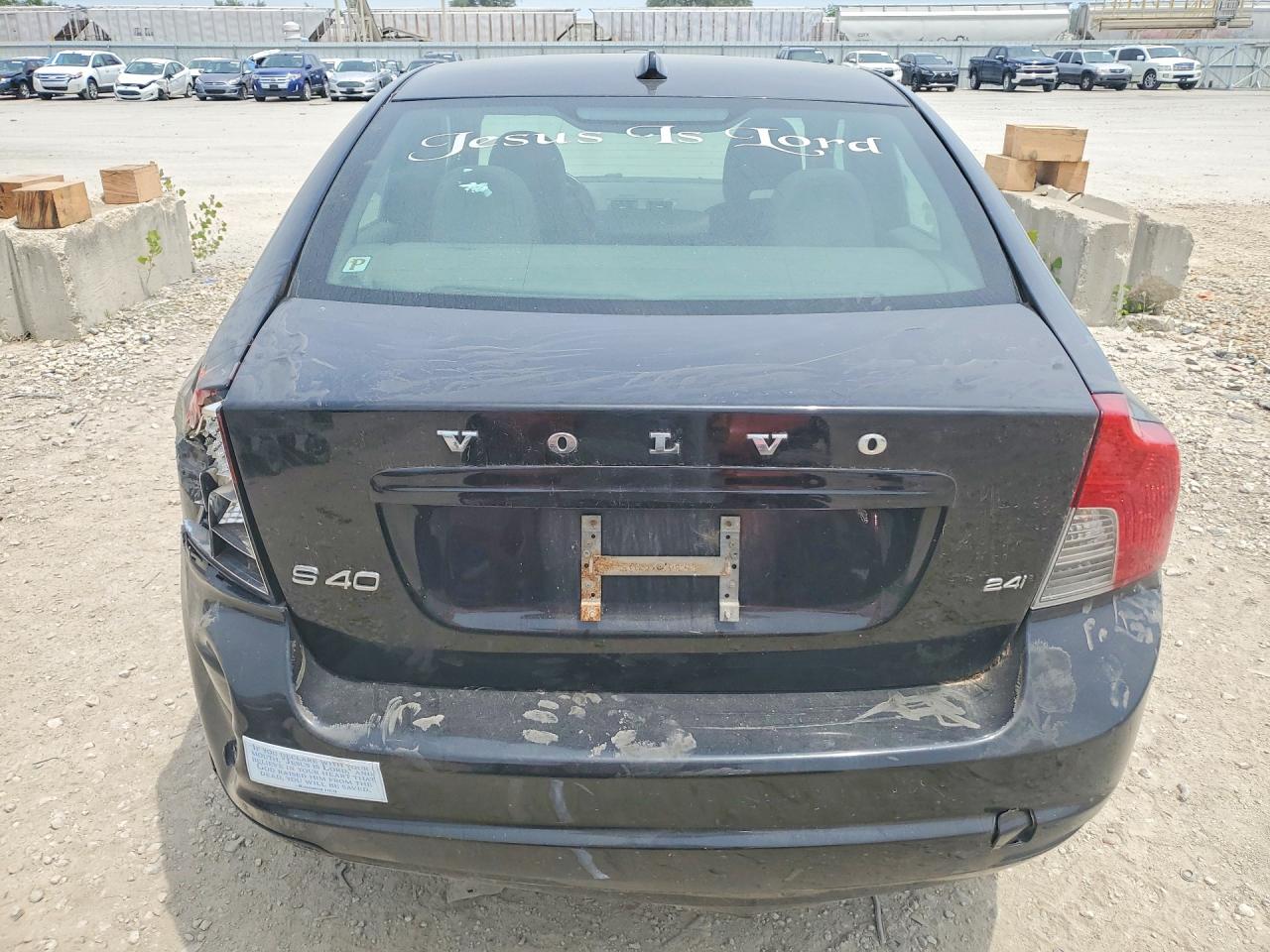 2010 Volvo S40 2.4i Black vin: YV1382MS7A2486254