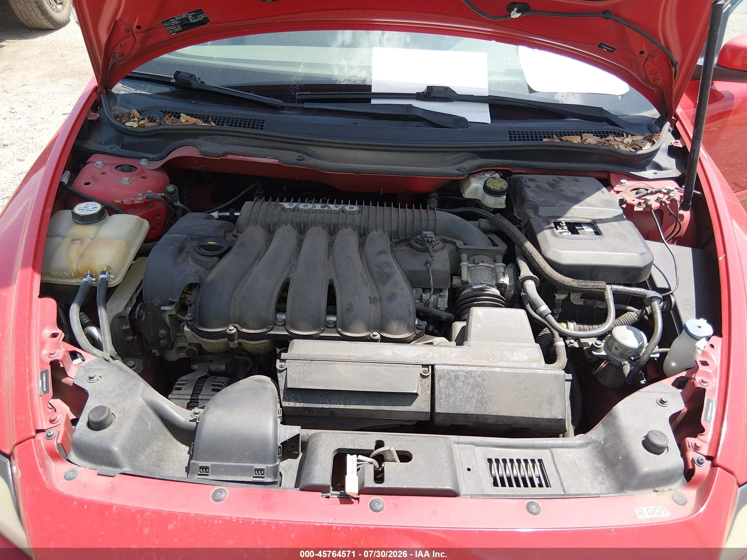 2010 Volvo S40 2.4i Red vin: YV1382MS7A2494497