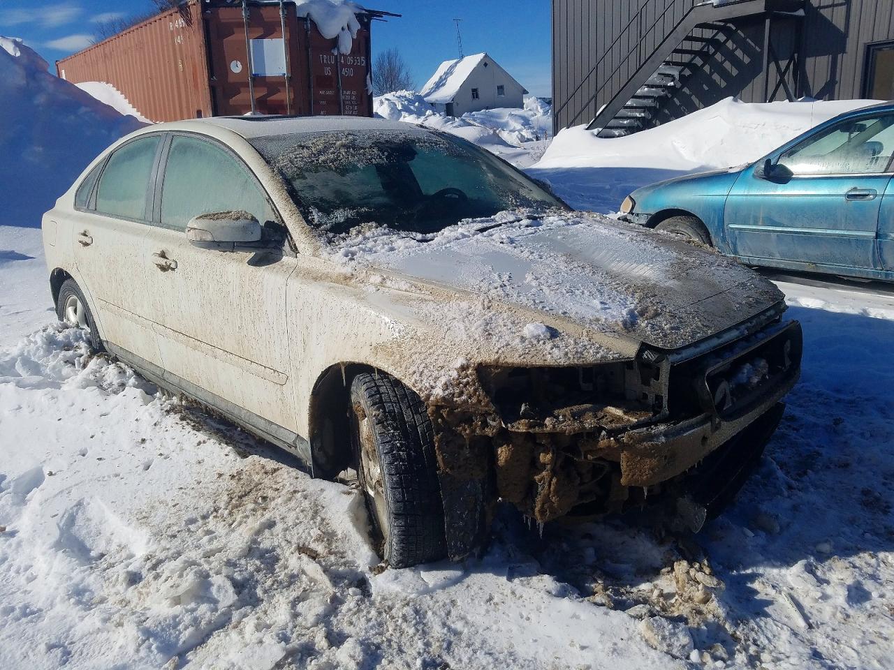 2010 Volvo S40 2.4i Белый vin: YV1382MSXA2485633