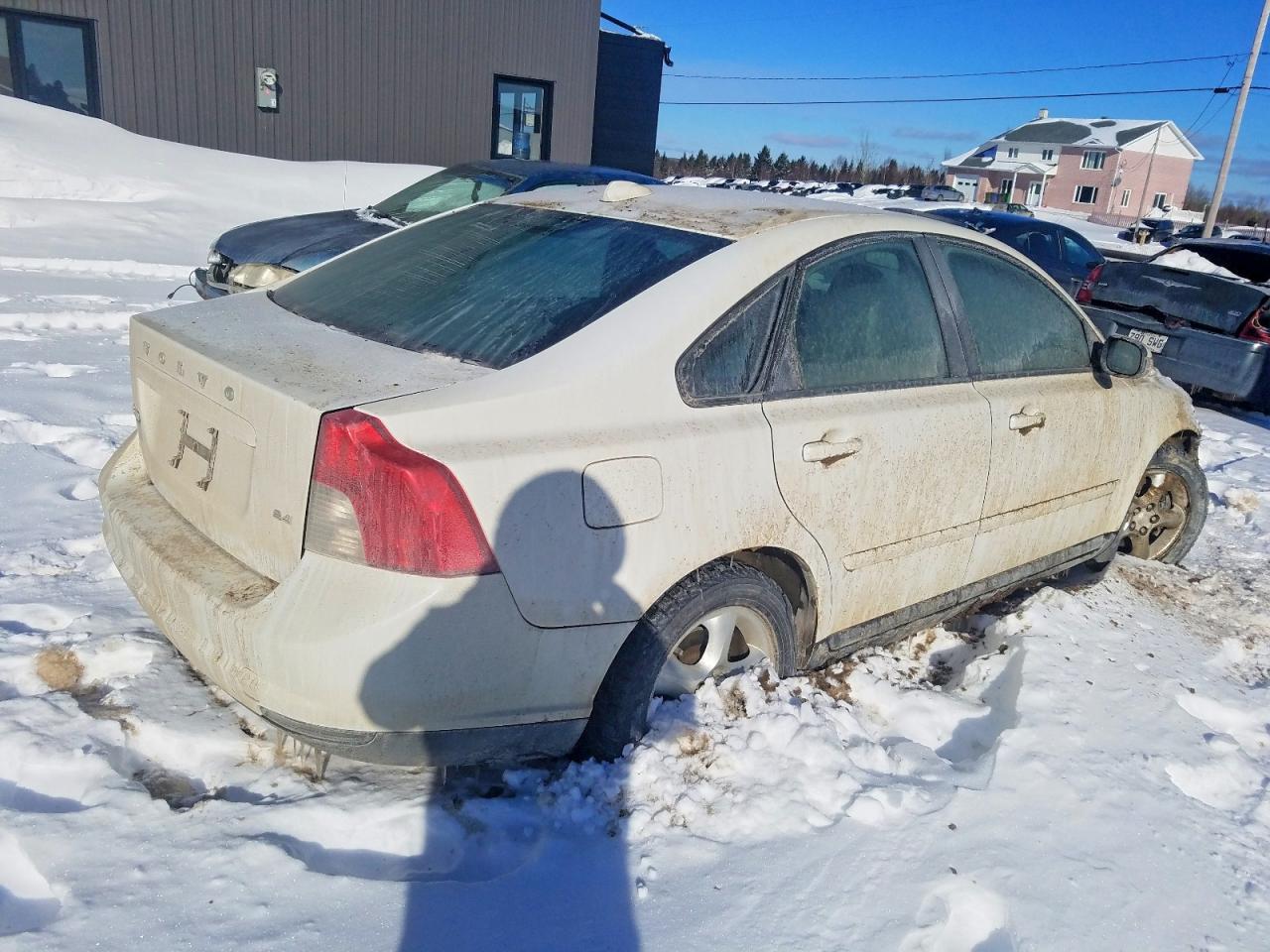 2010 Volvo S40 2.4i Белый vin: YV1382MSXA2485633