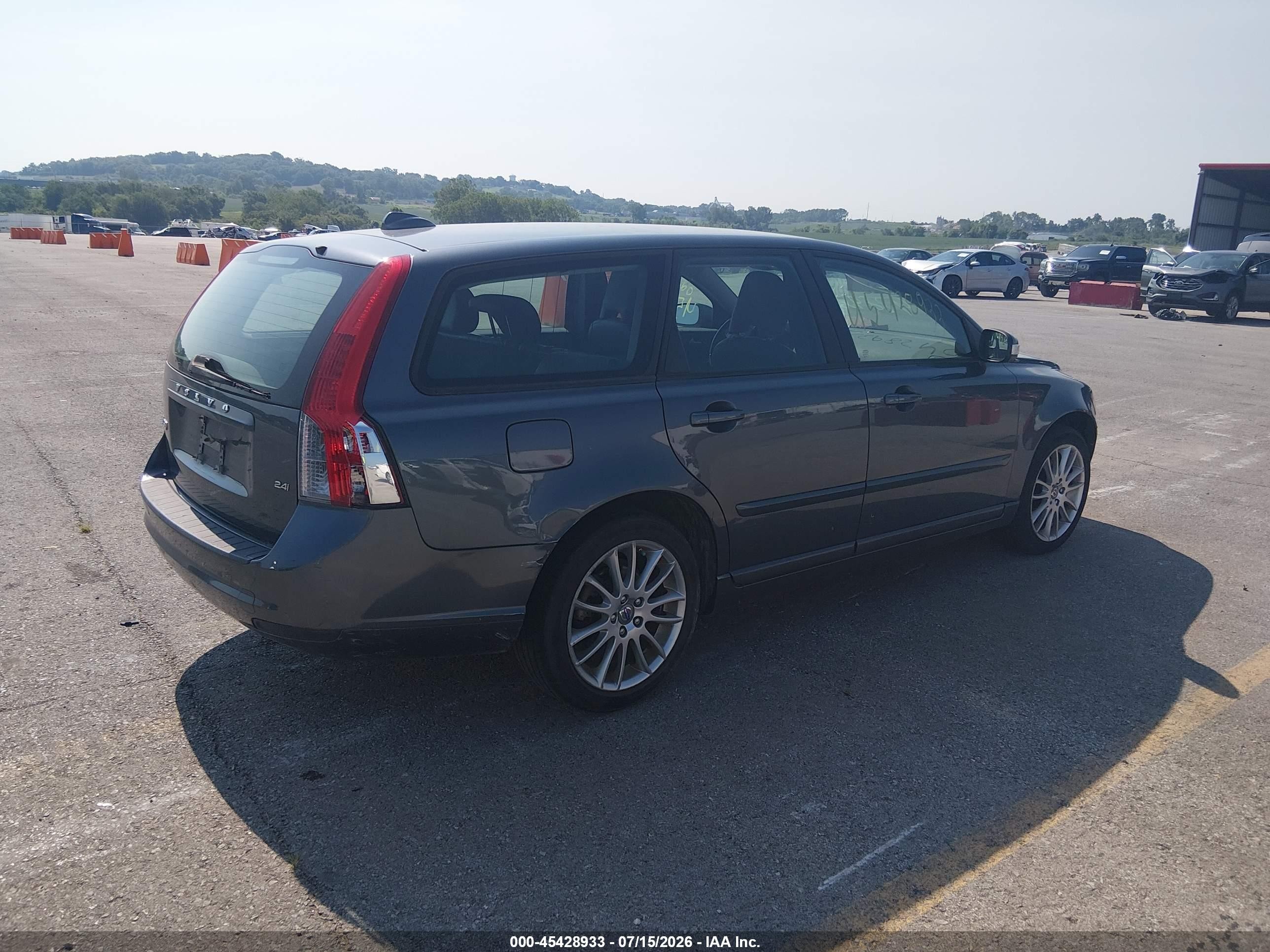 2010 Volvo V50 2.4i Gray vin: YV1382MW0A2534468