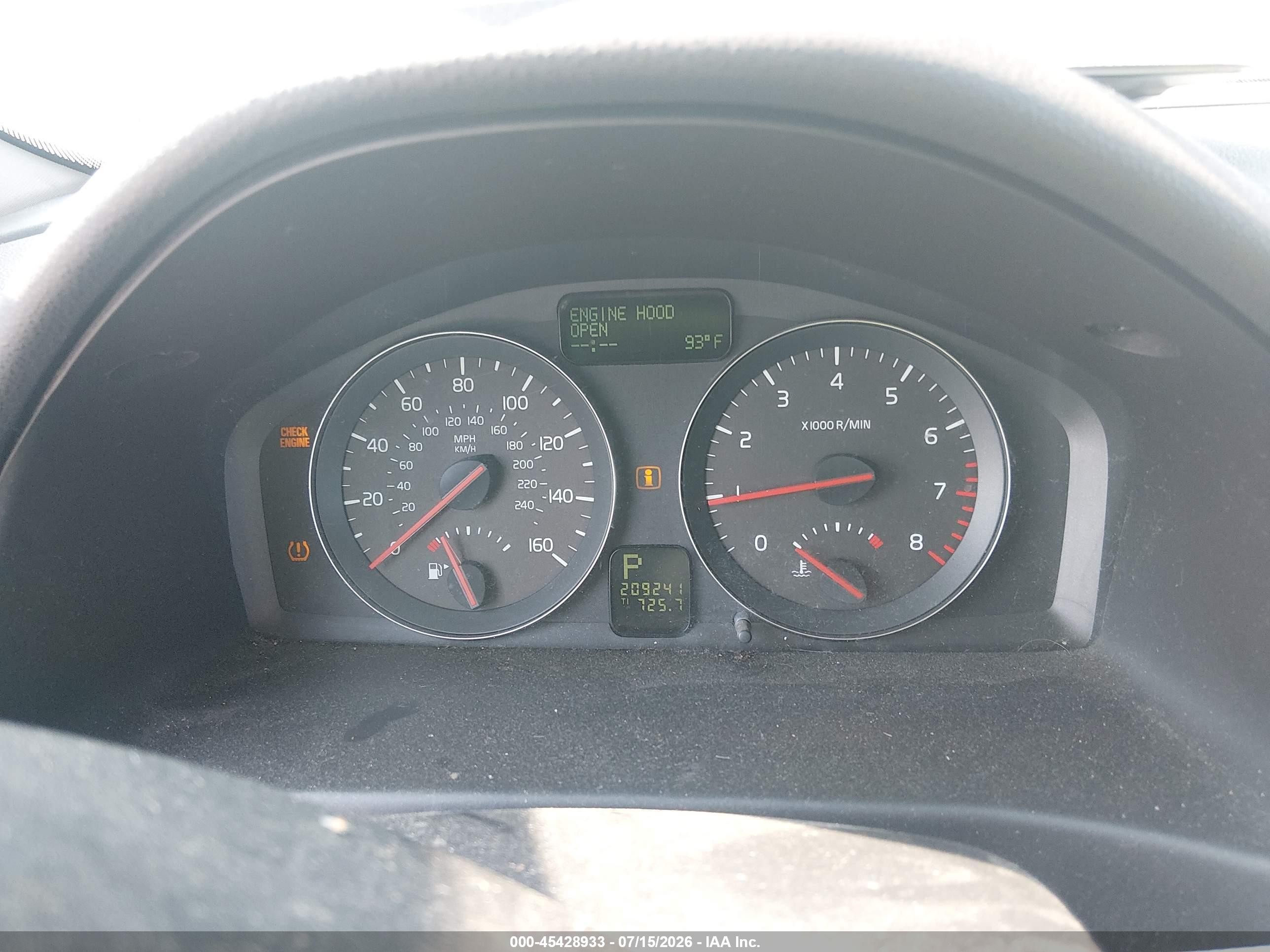 2010 Volvo V50 2.4i Gray vin: YV1382MW0A2534468