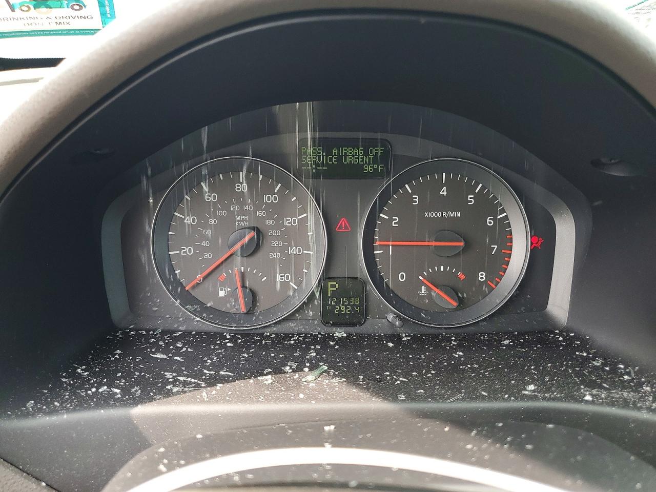 2010 Volvo V50 2.4i Black vin: YV1382MW2A2532317