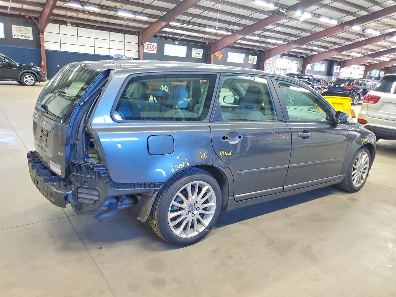 2010 Volvo V50 2.4i Gray vin: YV1382MW8A2532693