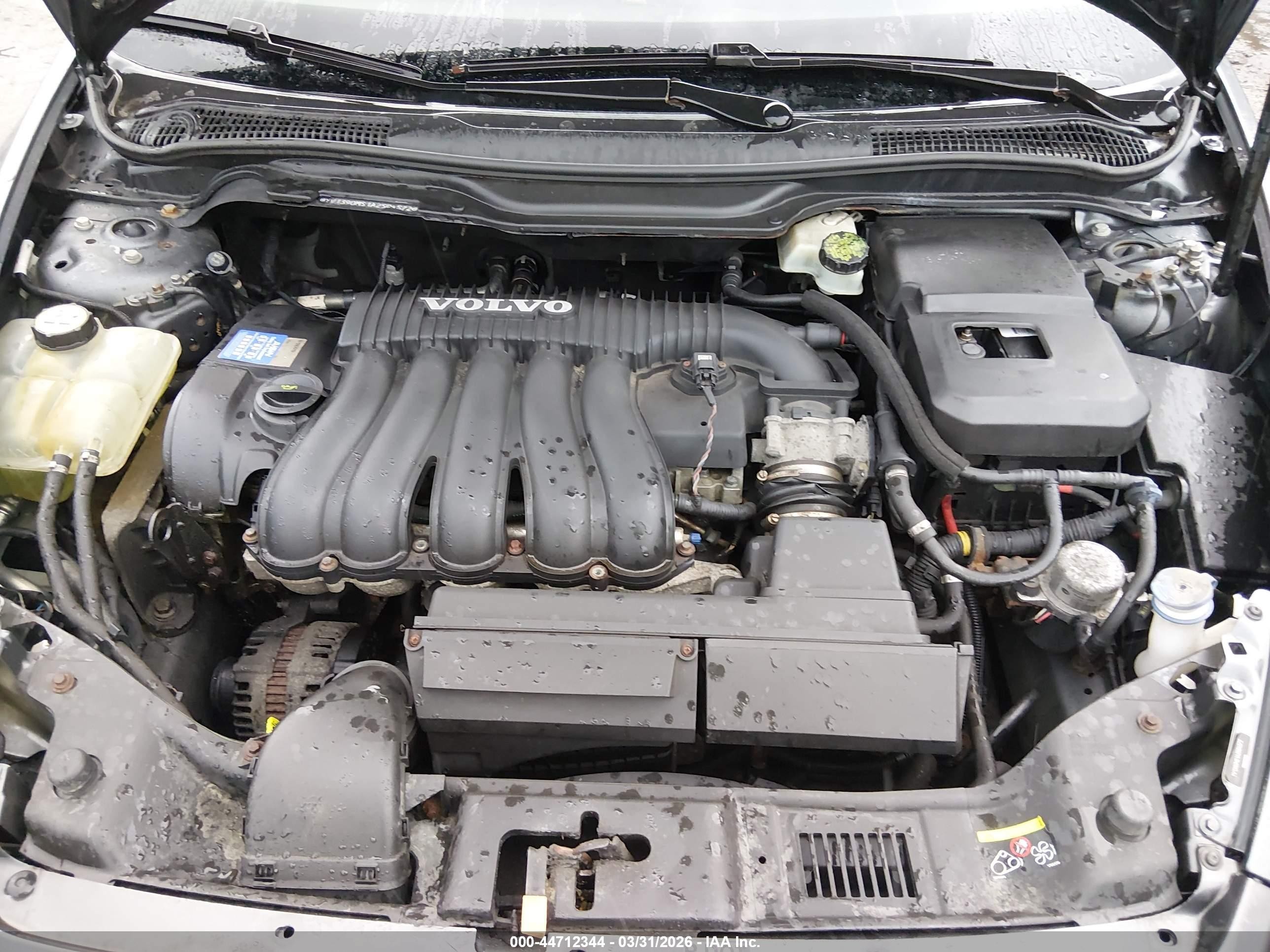 2010 Volvo S40 2.4i Gray vin: YV1390MS1A2504572